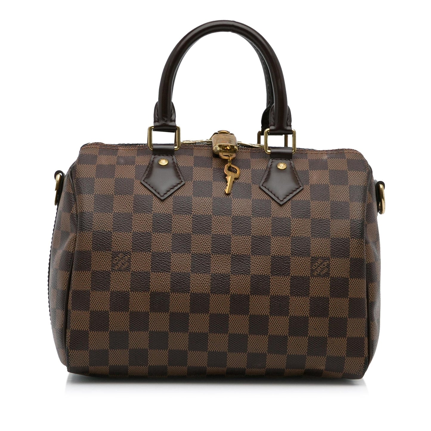 Louis Vuitton Damier Ebene Speedy Bandouliere 25 (SHG-mXHWO8)