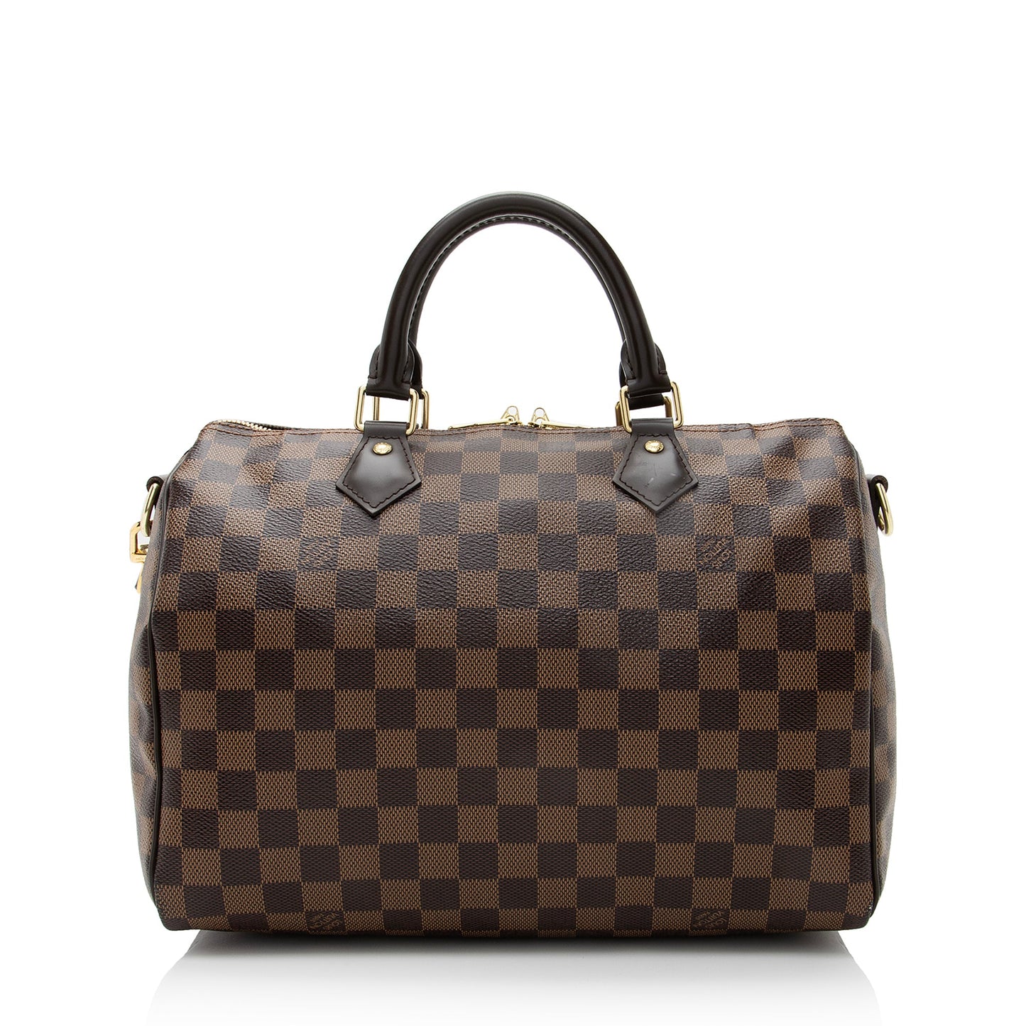 Louis Vuitton Damier Ebene Speedy Bandouliere 30 Satchel (SHF-22841)