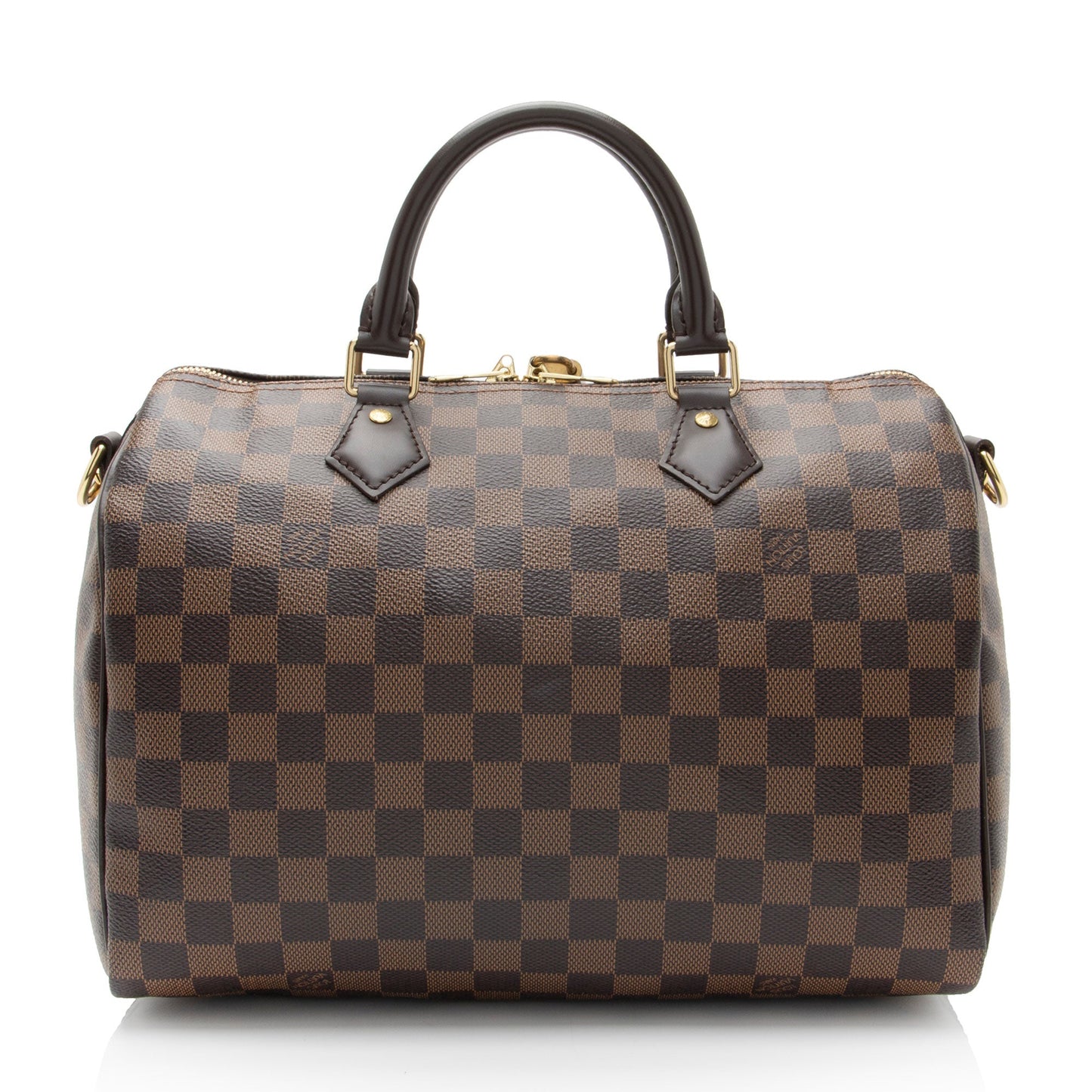 Louis Vuitton Damier Ebene Speedy Bandouliere 30 Satchel (SHF-YhWbDR)