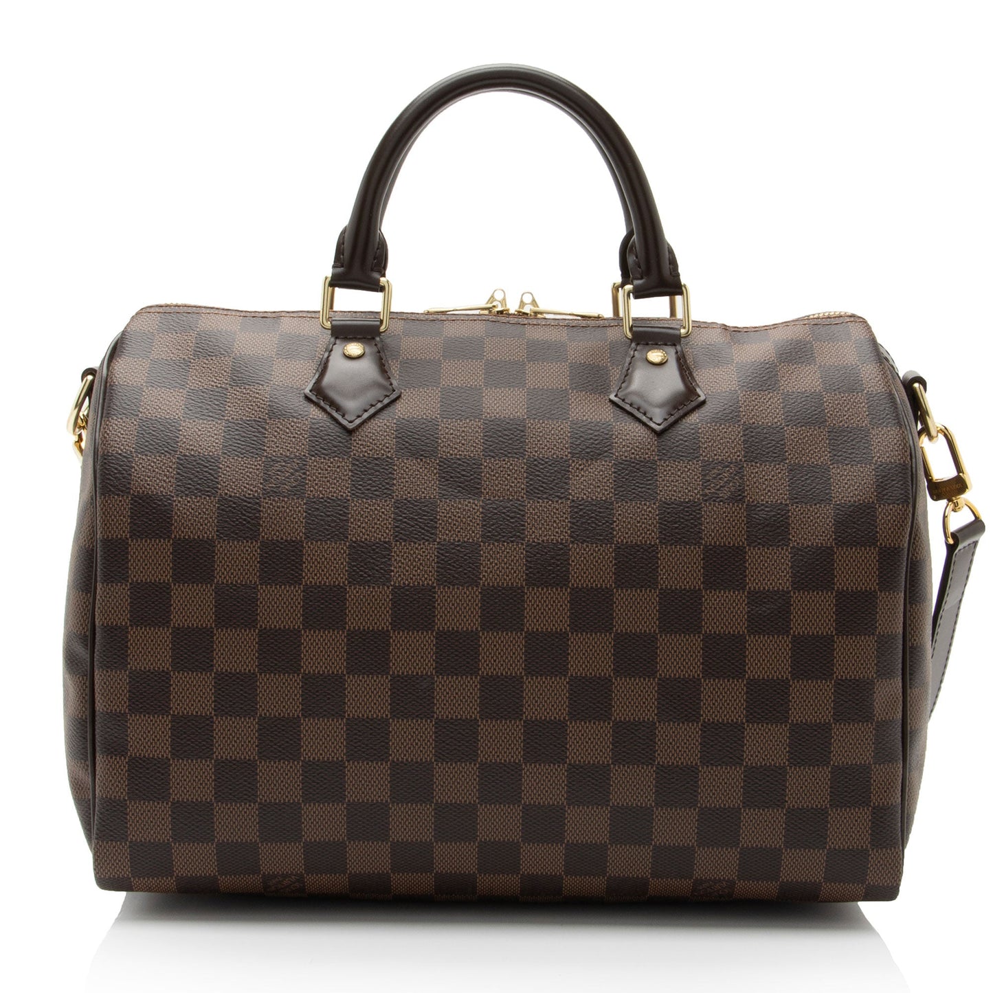 Louis Vuitton Damier Ebene Speedy Bandouliere 30 Satchel (SHF-Gf2JZ0)