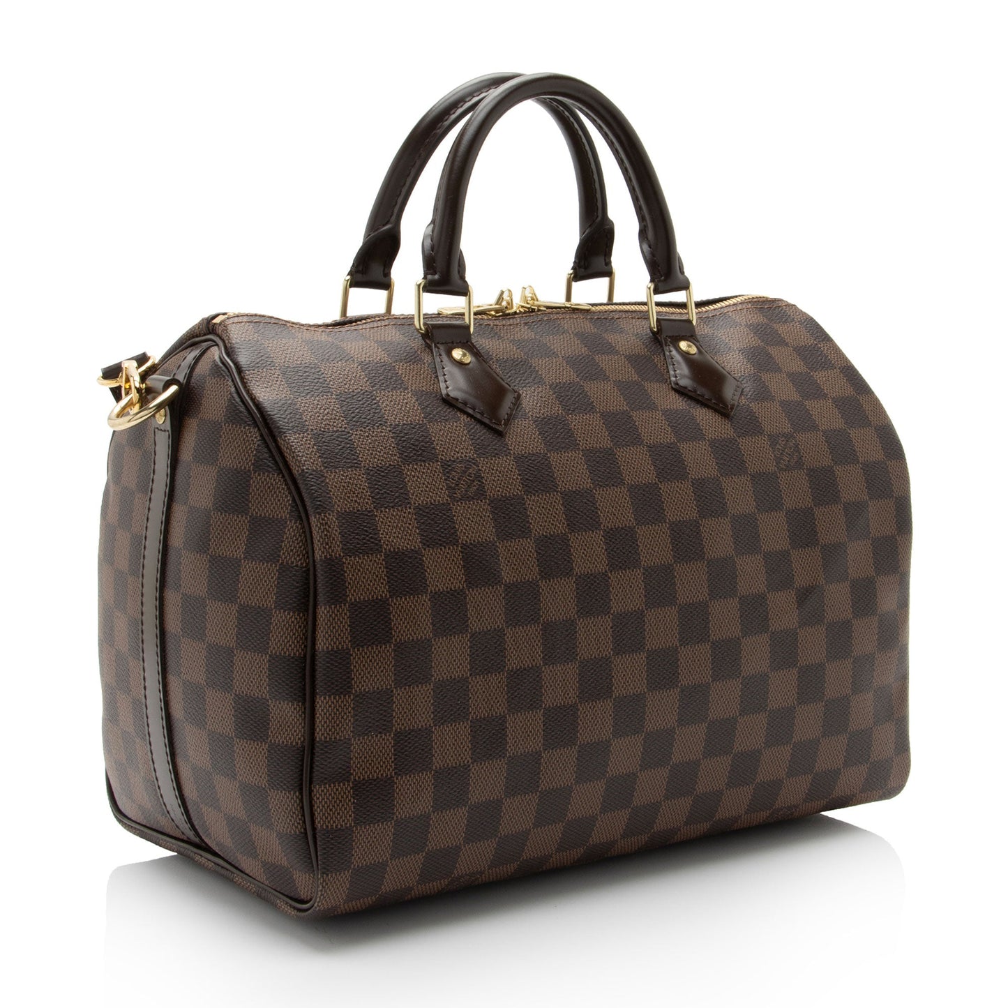 Louis Vuitton Damier Ebene Speedy Bandouliere 30 Satchel (SHF-Gf2JZ0)