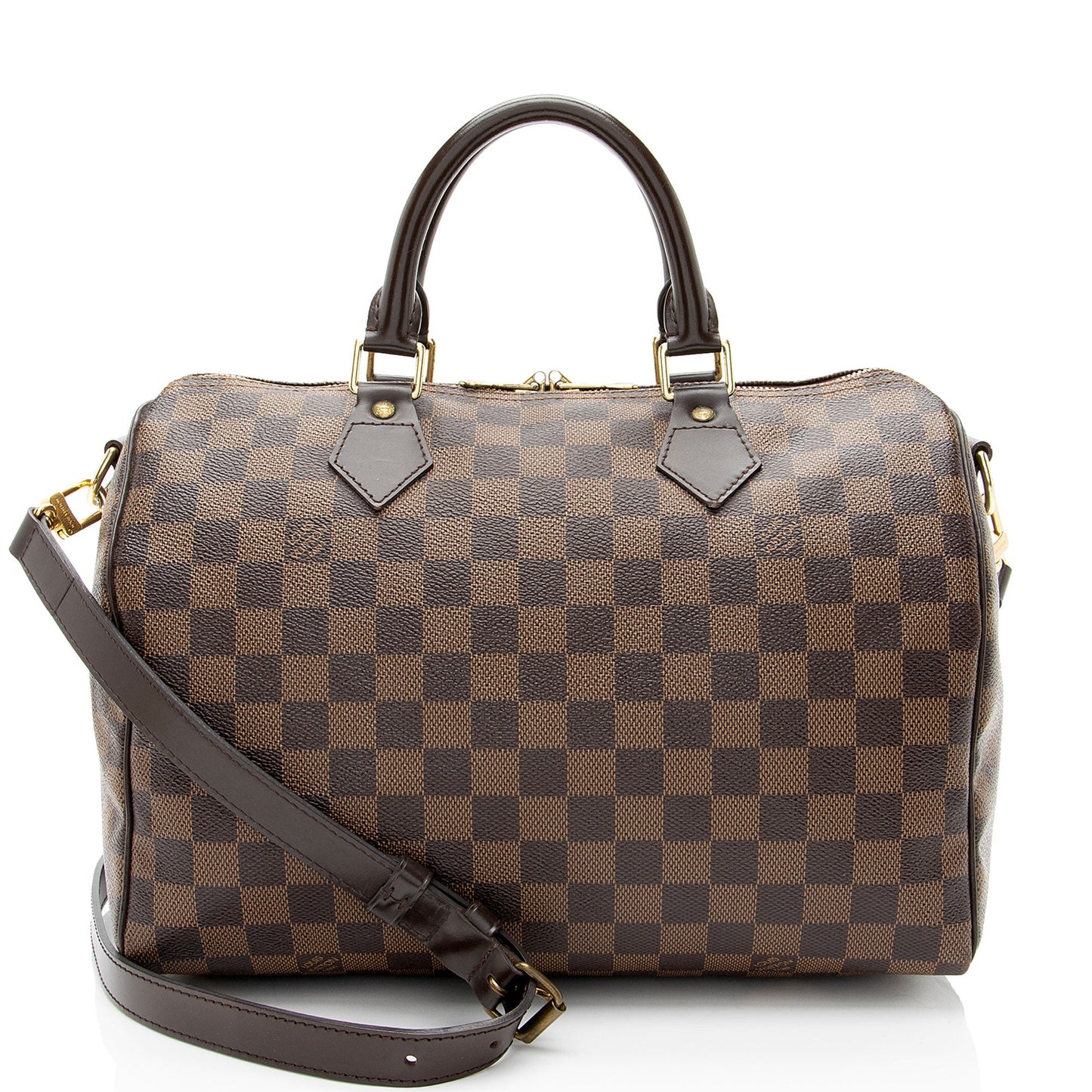 Louis Vuitton Damier Ebene Speedy Bandouliere 30 Satchel