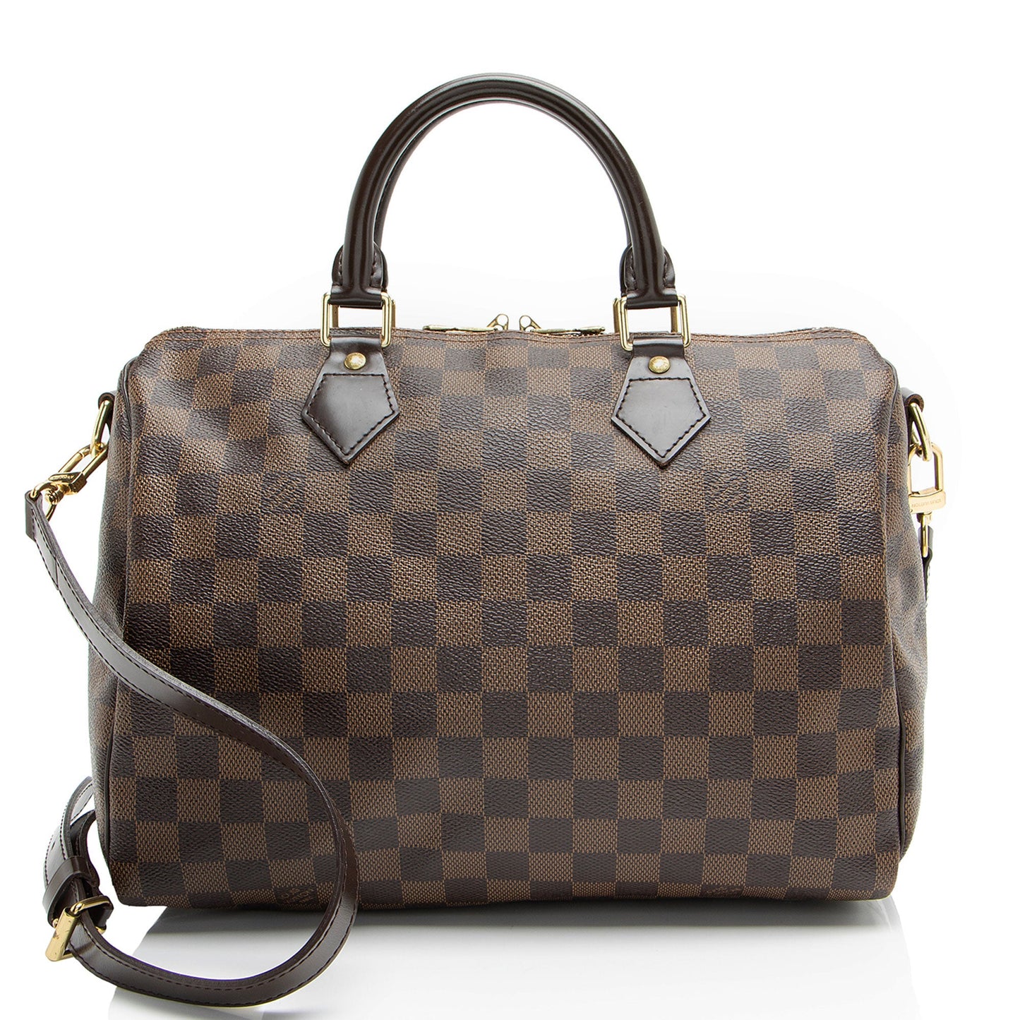 Louis Vuitton Damier Ebene Speedy Bandouliere 30 Satchel