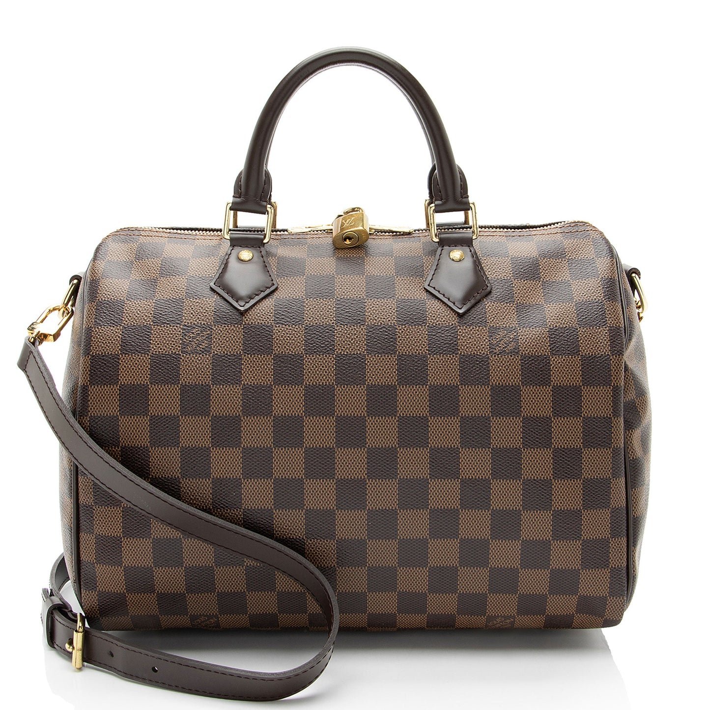 Louis Vuitton Damier Ebene Speedy Bandouliere 30 Satchel