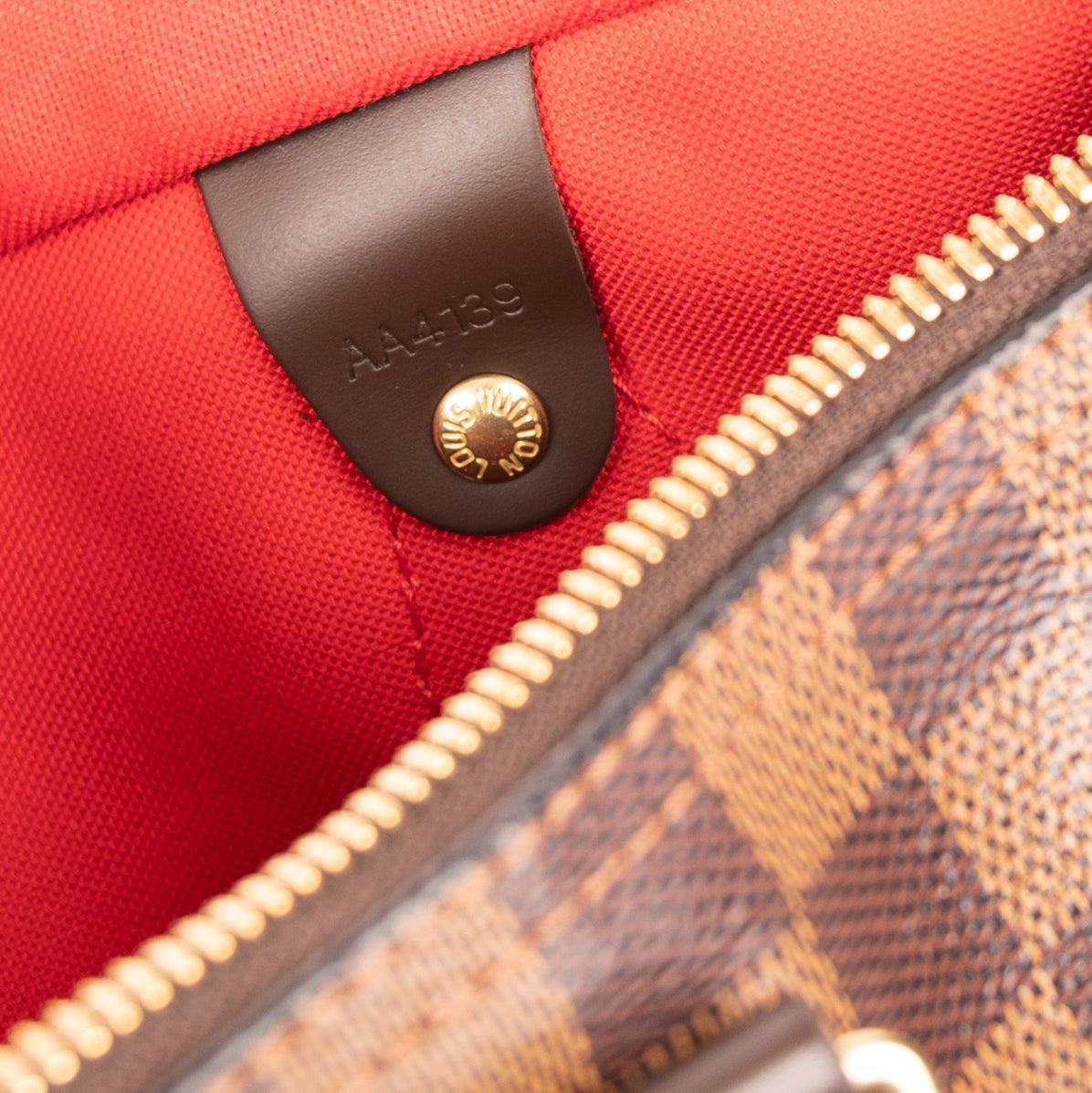 Louis Vuitton Damier Ebene Speedy Bandouliere 30