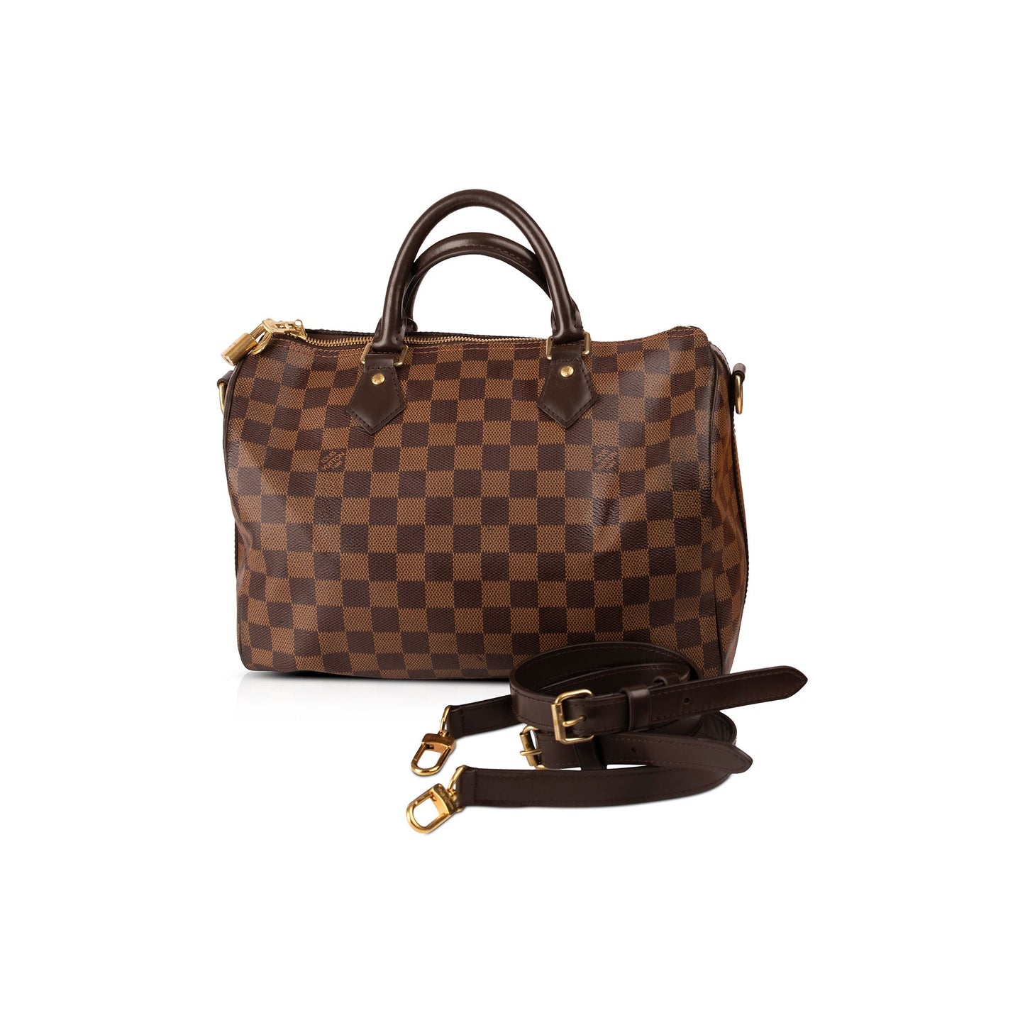 Louis Vuitton Damier Ebene Speedy Bandouliere 30