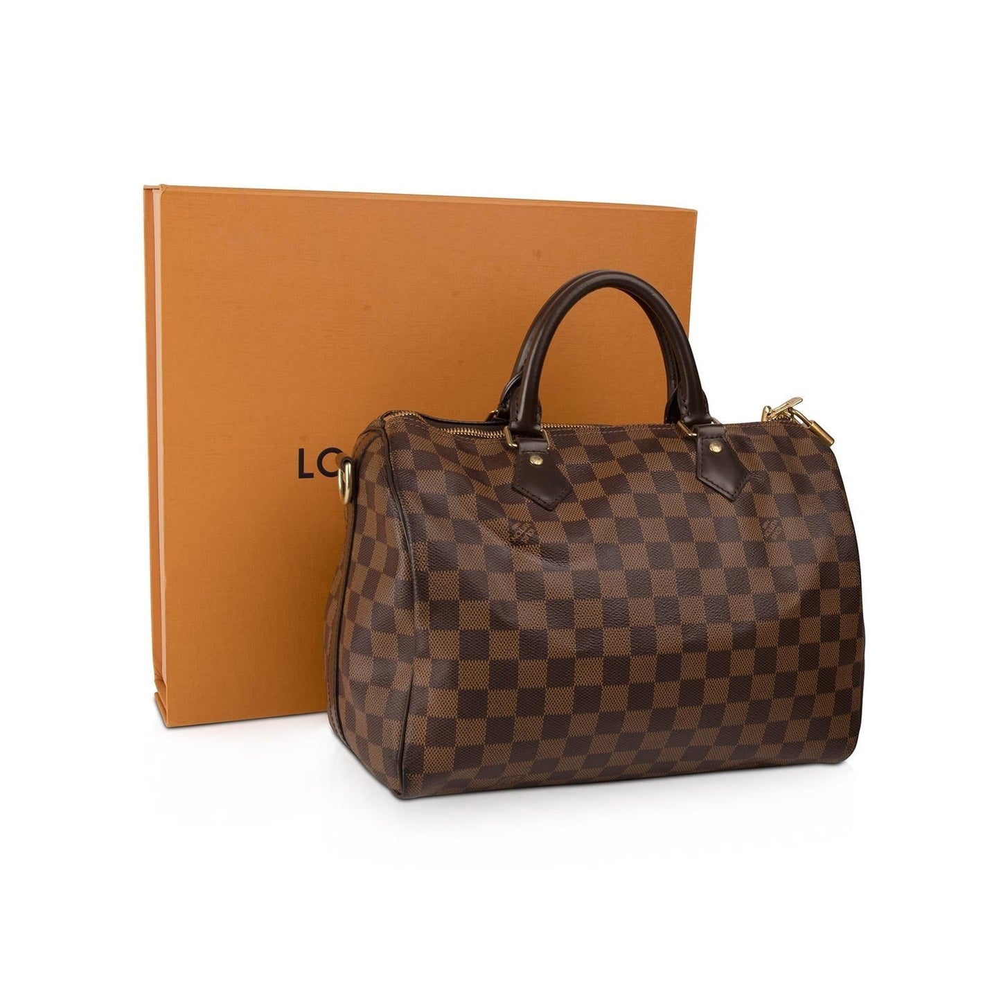 Louis Vuitton Damier Ebene Speedy Bandouliere 30