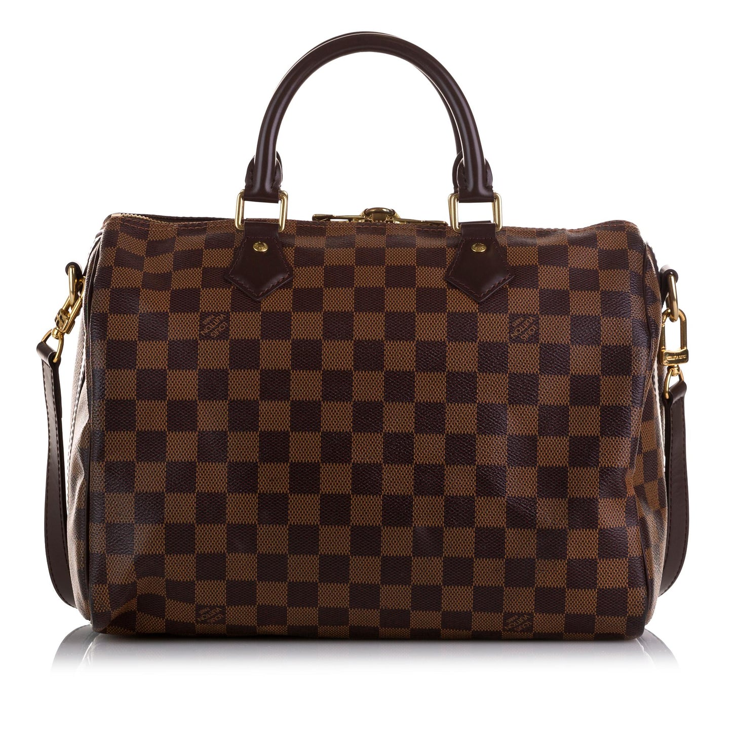 Louis Vuitton Damier Ebene Speedy Bandouliere 30 (SHG-qpvxqm)