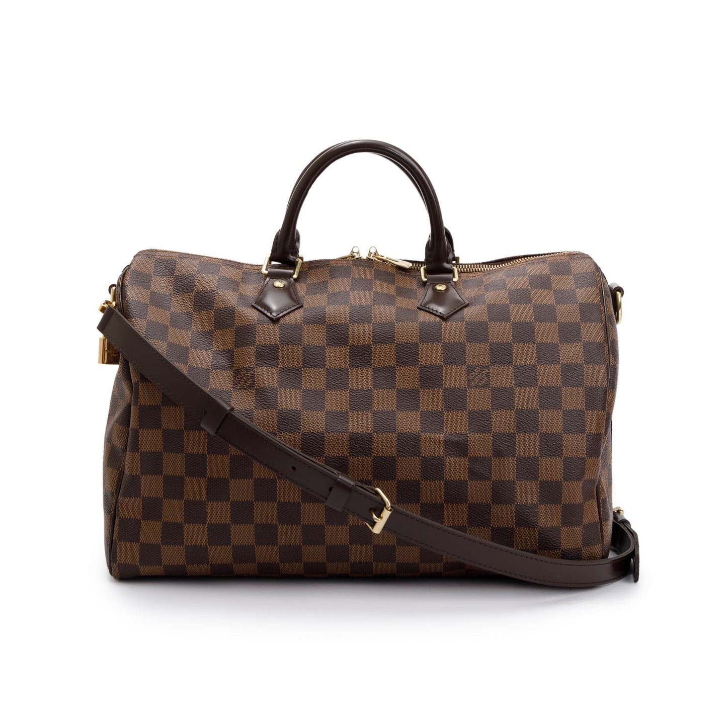 Louis Vuitton Damier Ebene Speedy Bandouliere 35