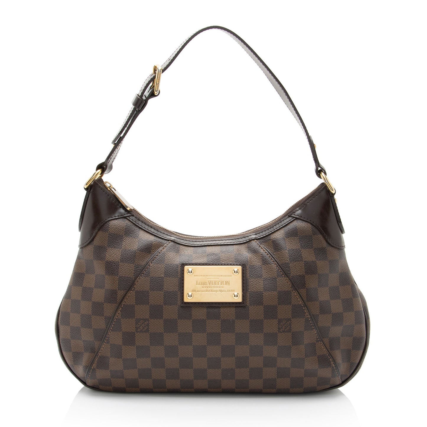 Louis Vuitton Damier Ebene Thames GM Shoulder Bag