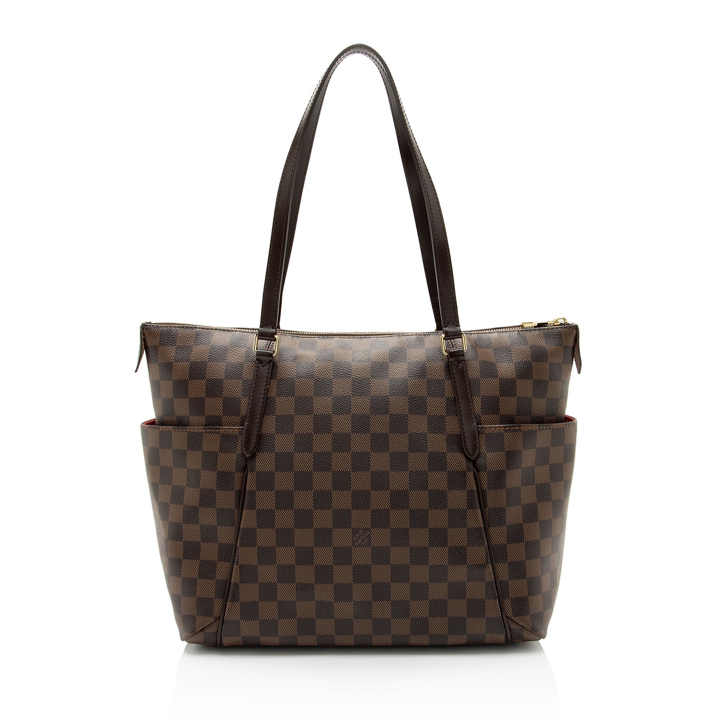 Louis Vuitton Damier Ebene Totally MM Tote (SHF-pBjTV3)