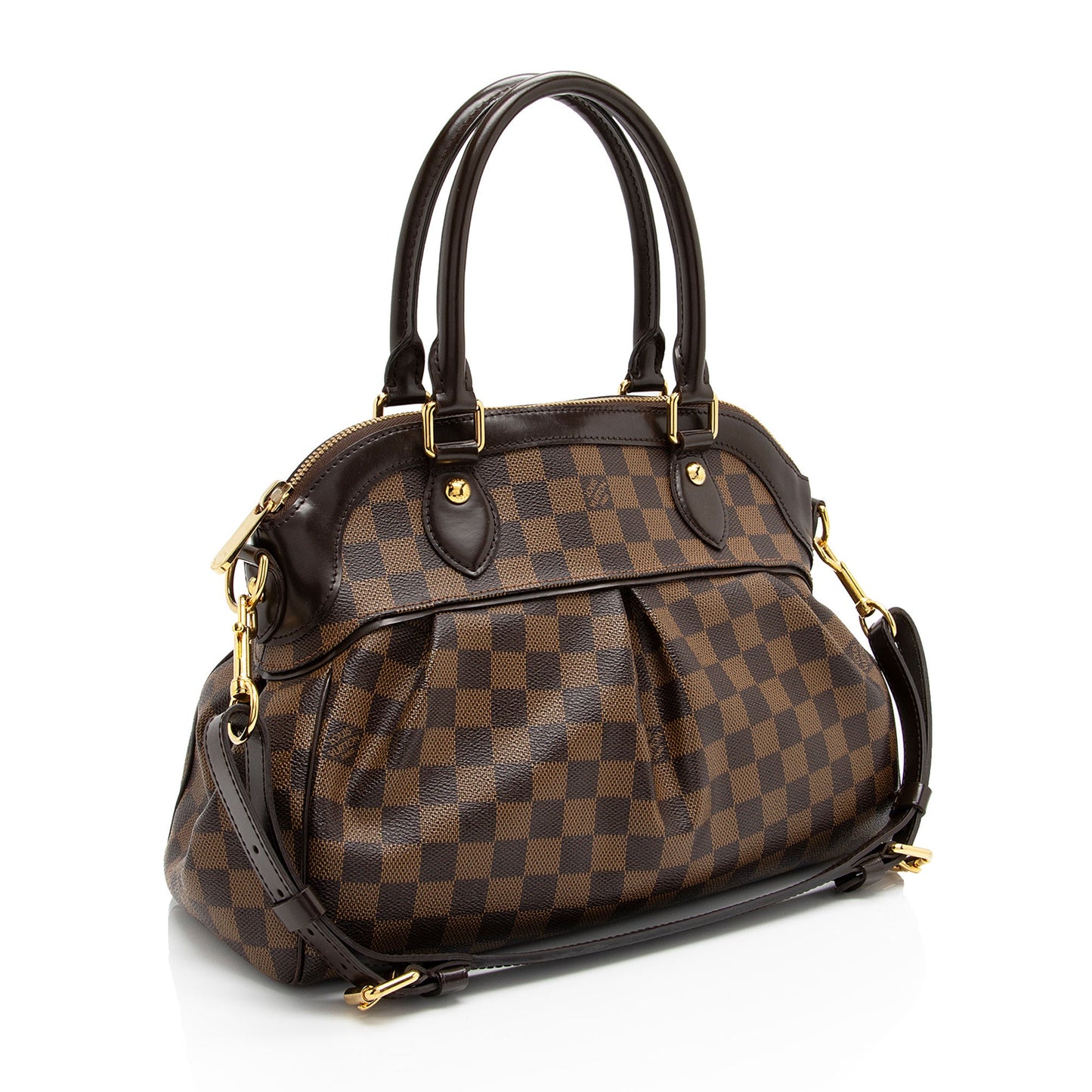 Louis Vuitton Damier Ebene Trevi PM Satchel (SHF-V65xSt)