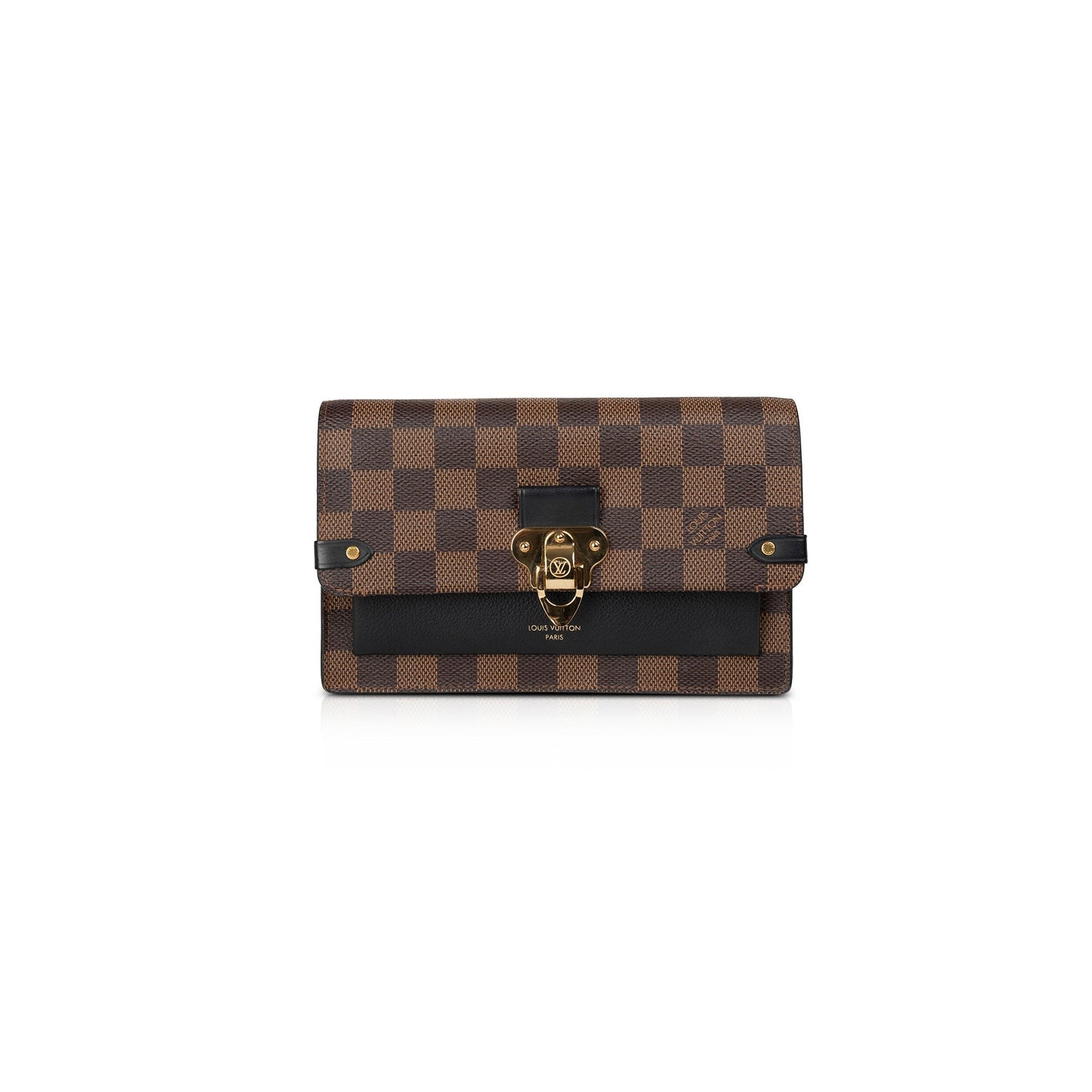 Louis Vuitton Damier Ebene Vavin Chain Wallet