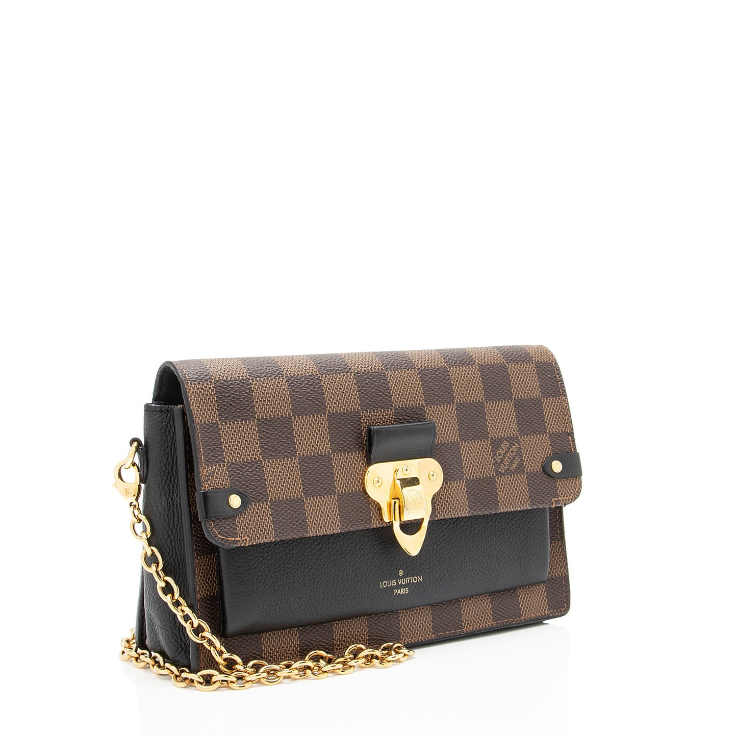 Louis Vuitton Damier Ebene Vavin Chain Wallet