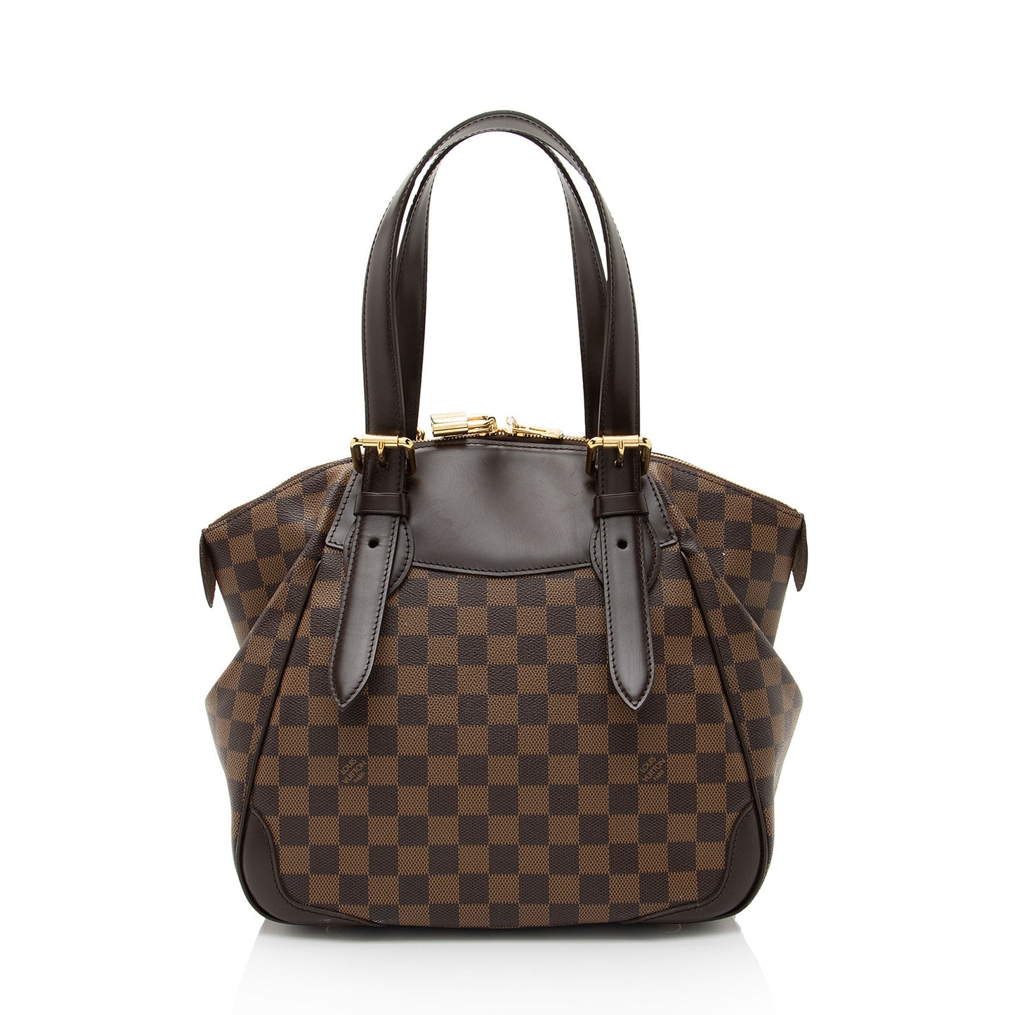 Louis Vuitton Damier Ebene Verona MM Shoulder Bag (SHF-8loQOL)