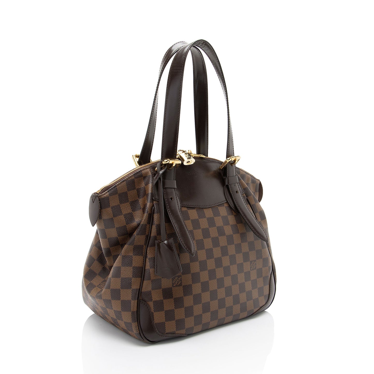 Louis Vuitton Damier Ebene Verona MM Shoulder Bag (SHF-EyoLqB)