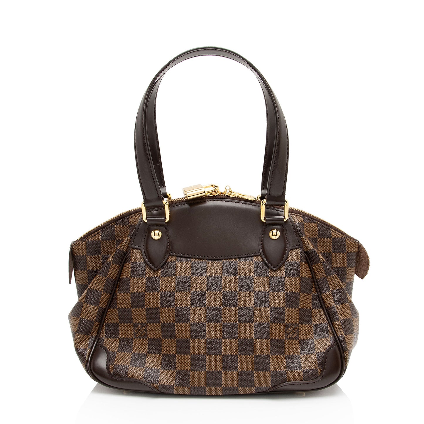 Louis Vuitton Damier Ebene Verona PM Shoulder Bag (SHF-5ip7Pw)