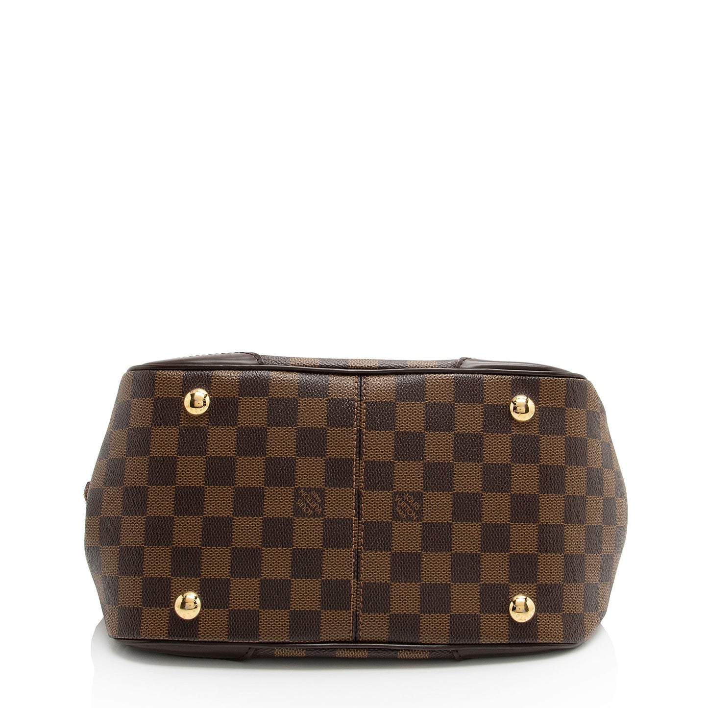 Louis Vuitton Damier Ebene Verona PM Shoulder Bag (SHF-5ip7Pw)