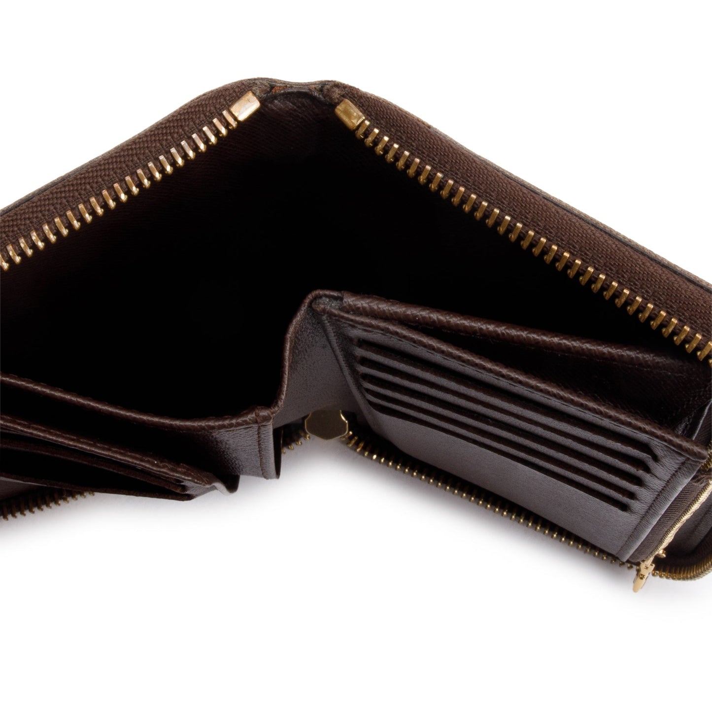 Louis Vuitton Damier Ebene Zippy Compact Wallet