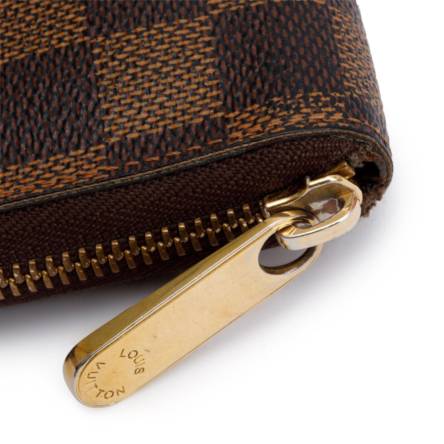 Louis Vuitton Damier Ebene Zippy Compact Wallet