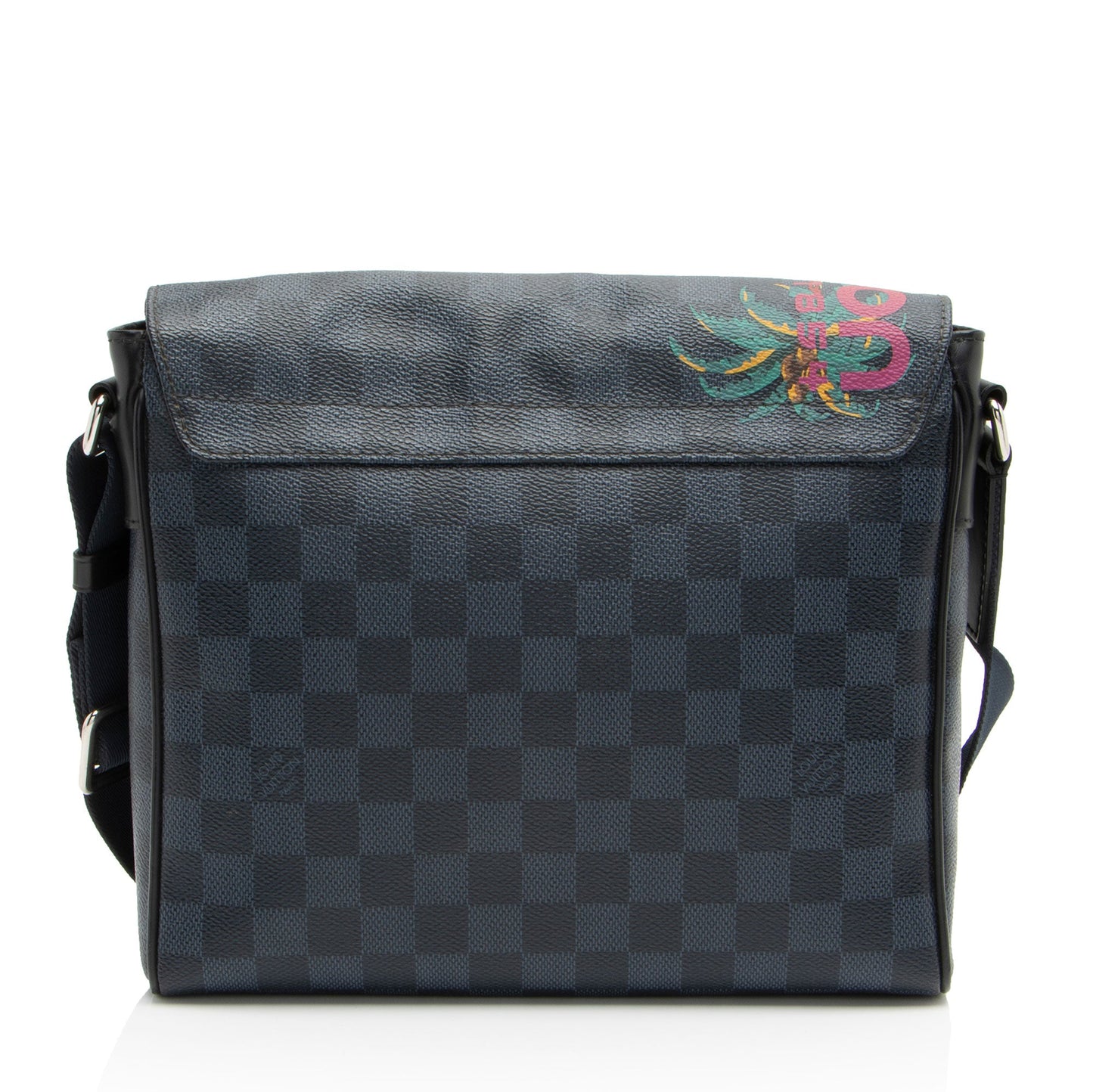 Louis Vuitton Damier Graphite Cobalt Jungle District PM Messenger