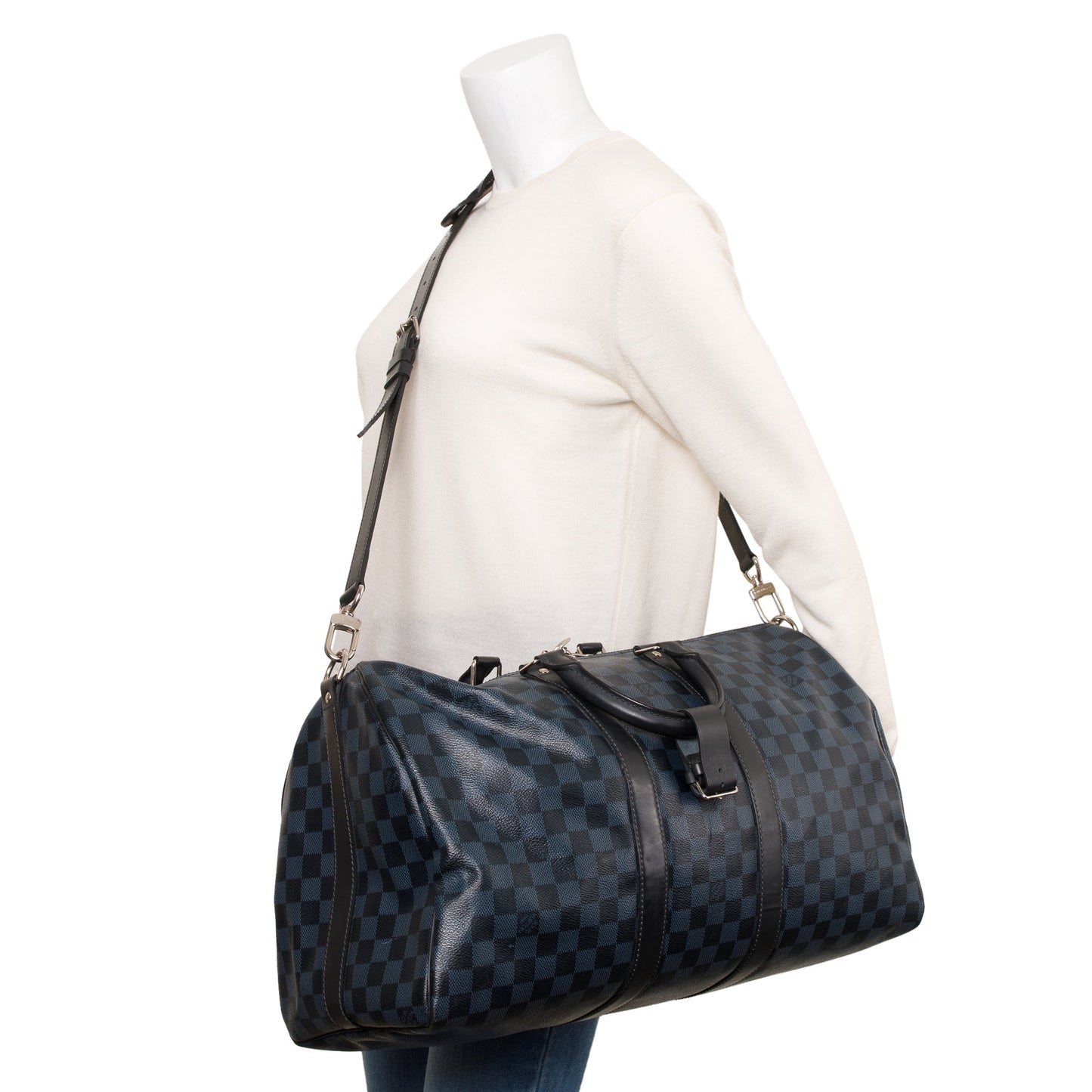 Louis Vuitton Damier Graphite Keepall Bandouliere 45