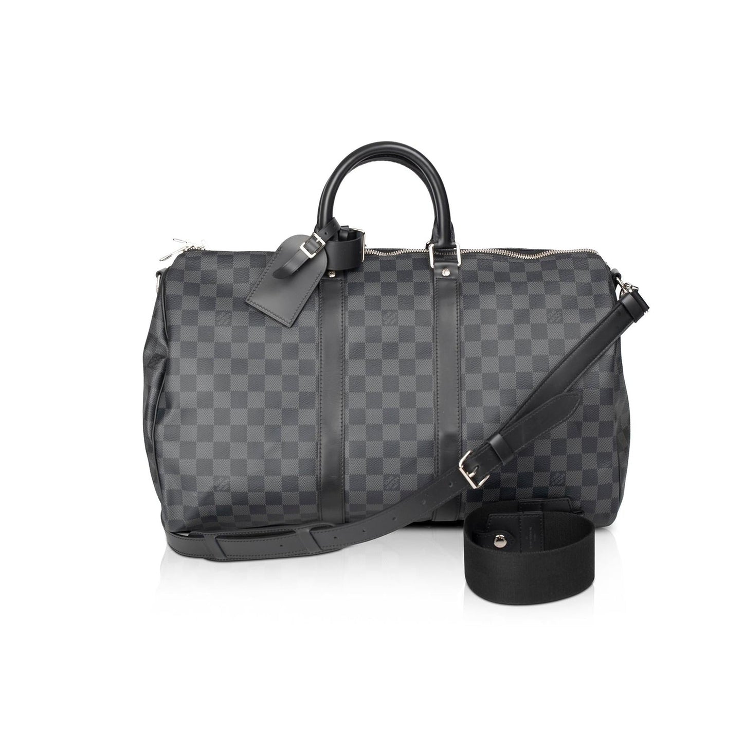 Louis Vuitton Damier Graphite Keepall Bandouliere 45
