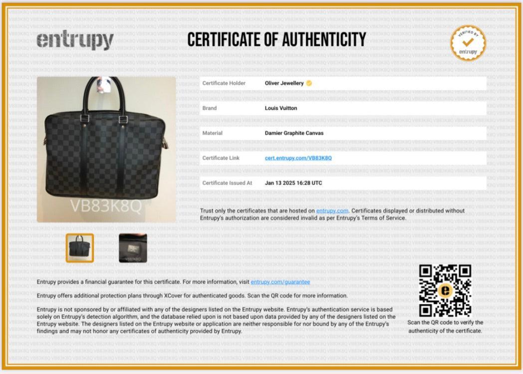 Louis Vuitton Damier Graphite Porte-Documents Voyage PM