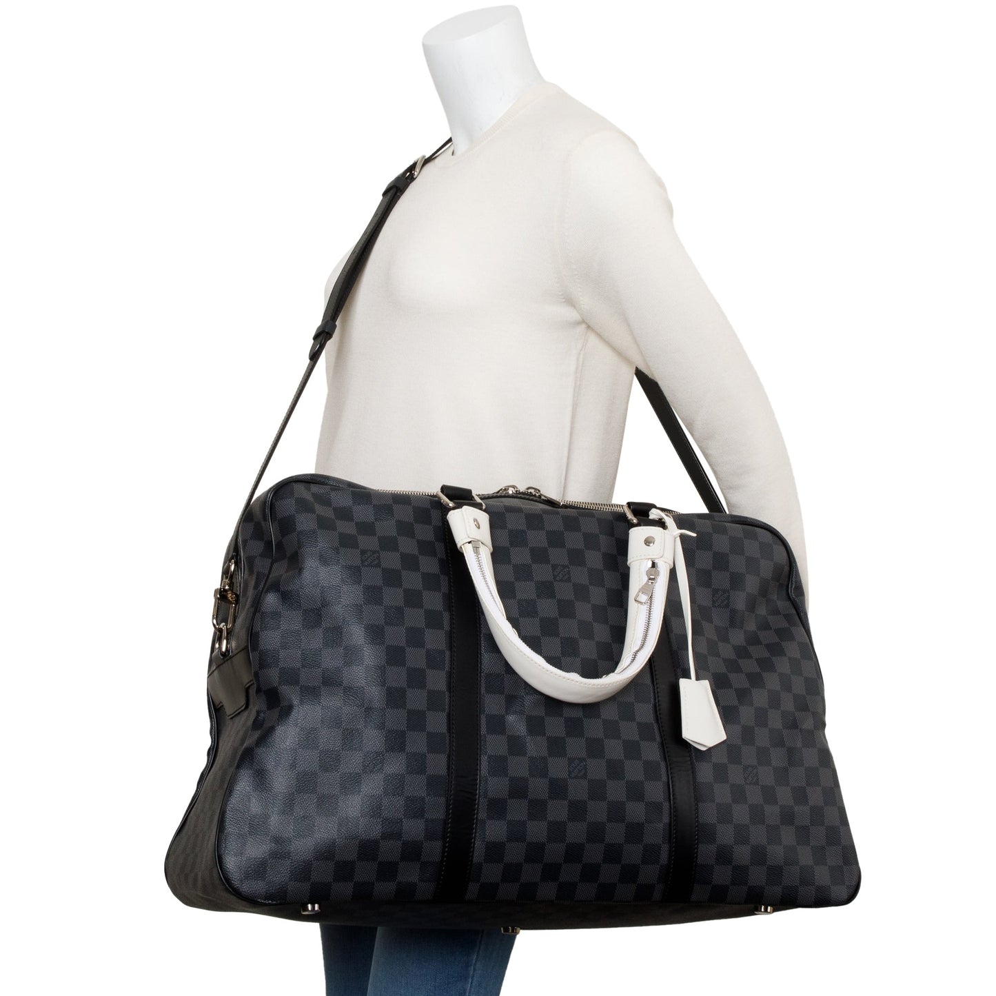 Louis Vuitton Damier Graphite Sac De Voyage Weekender Bag