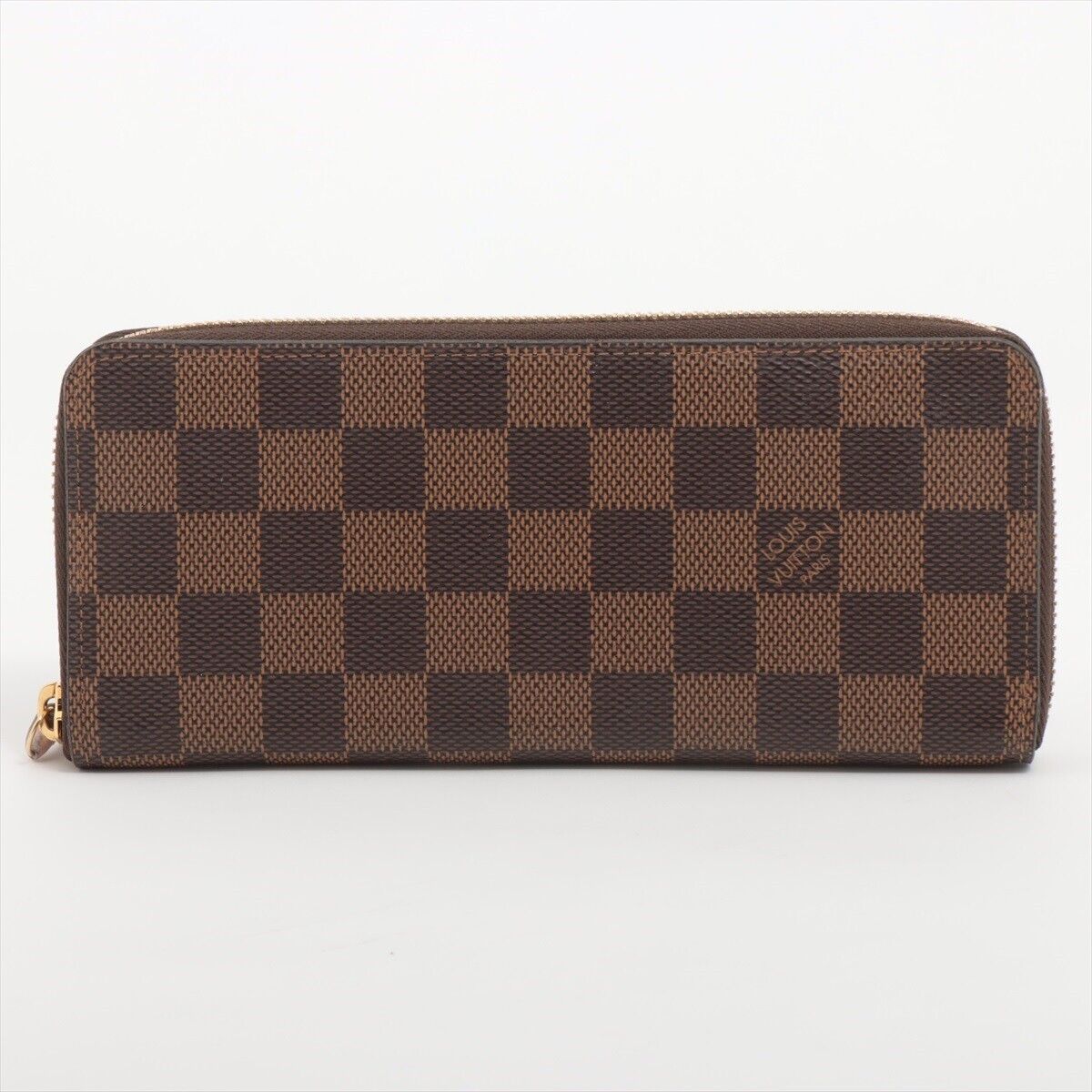 LOUIS VUITTON PORTEFEUILLE CLÃMENCE WALLET DAMIER EBENY ROSE BALLERINE