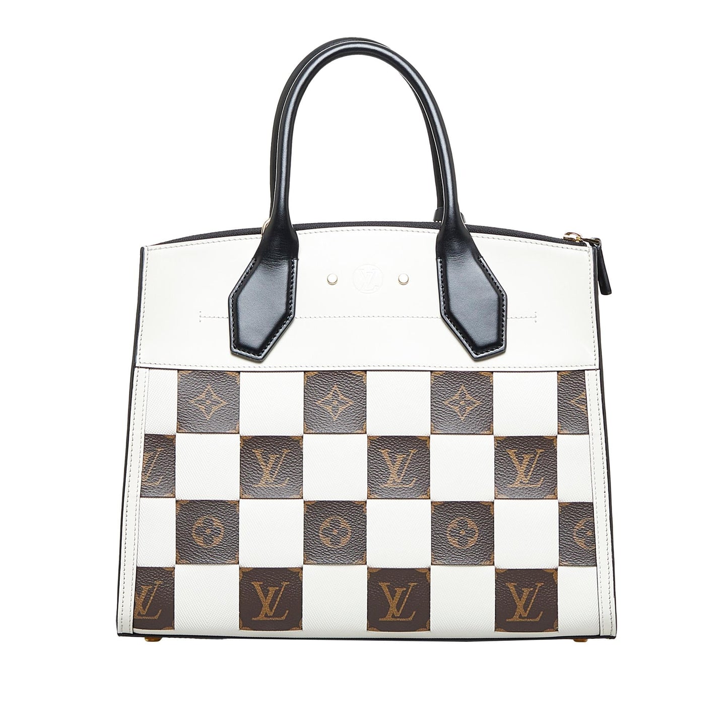 Louis Vuitton Damier Tressage City Steamer MM (SHG-tJRcCJ)