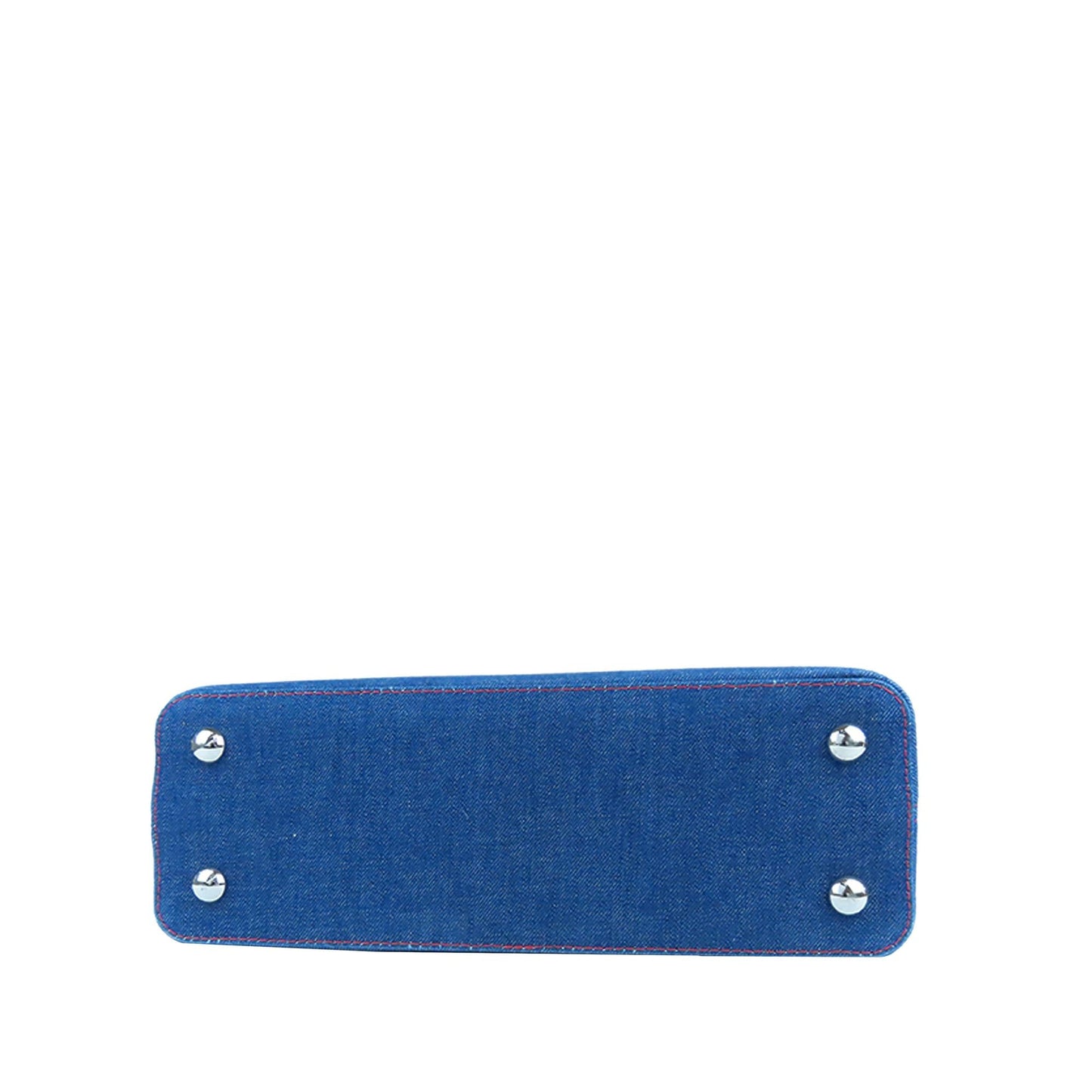 Louis Vuitton Denim Capucines PM (SHG-M3Scgr)