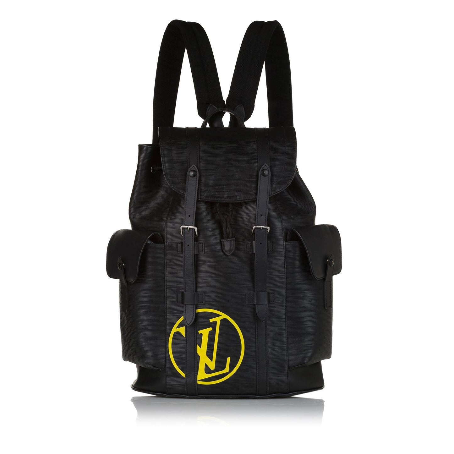 Louis Vuitton Epi Christopher Initials Backpack (SHG-35106)