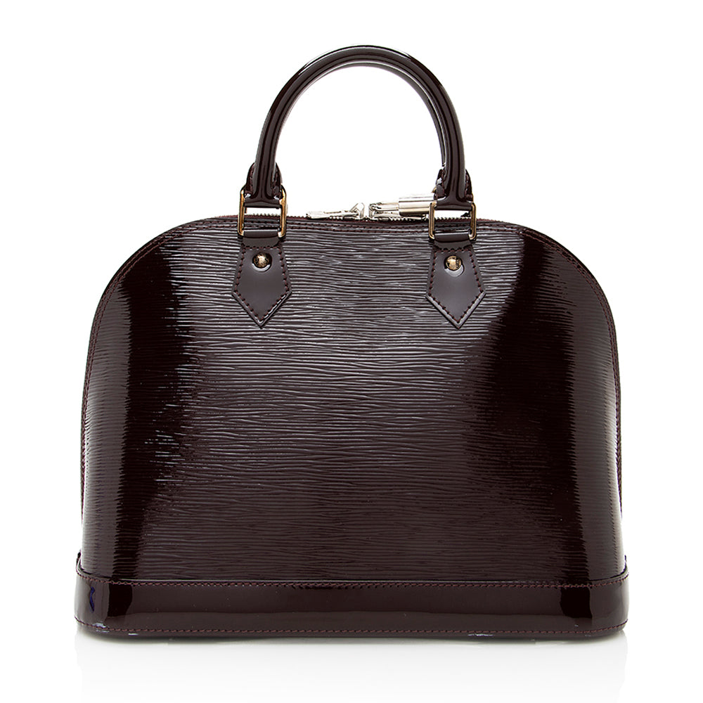 Louis Vuitton Epi Electric Alma PM Satchel