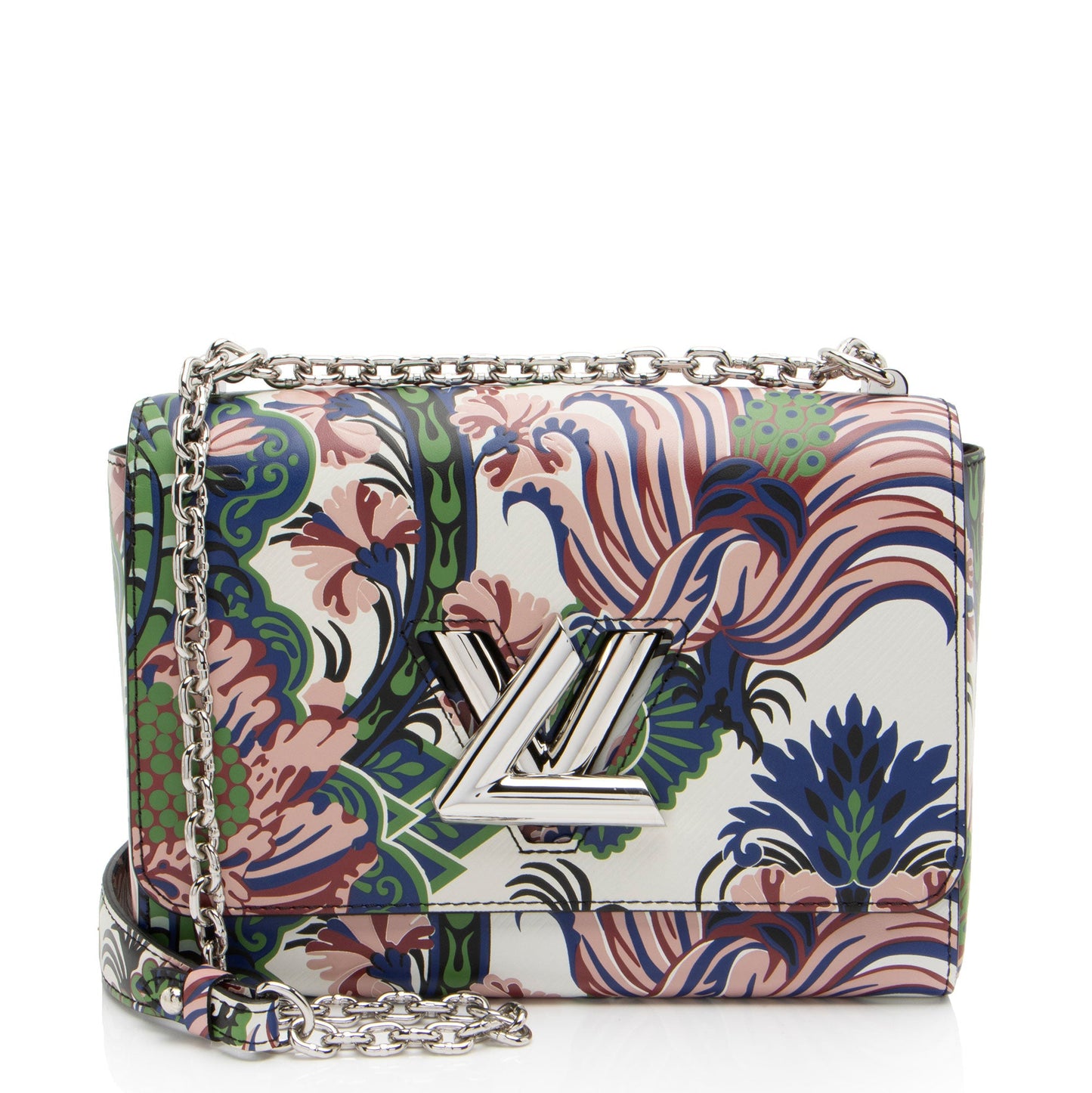 Louis Vuitton Epi Leather Floral Twist MM Shoulder Bag (SHF-L2vM4S)