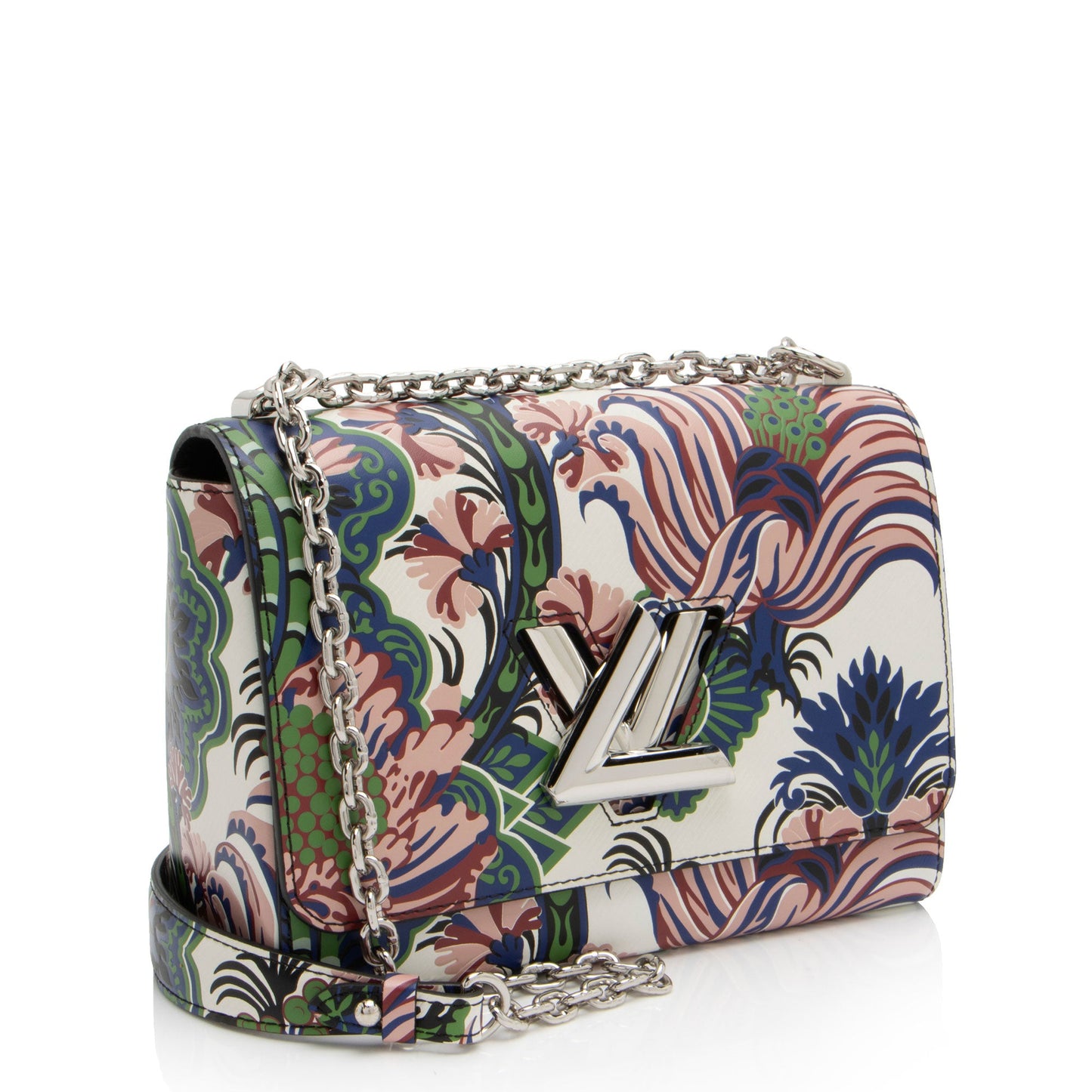 Louis Vuitton Epi Leather Floral Twist MM Shoulder Bag (SHF-L2vM4S)