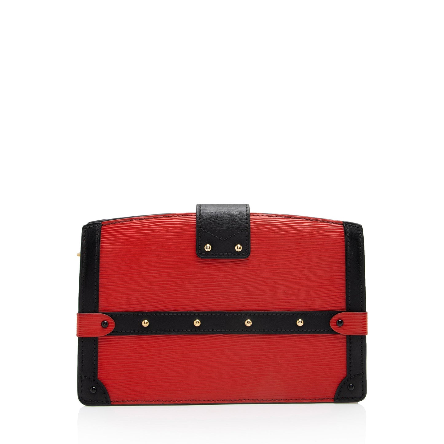Louis Vuitton Epi Leather Trunk Clutch (SHF-f9WGSU)