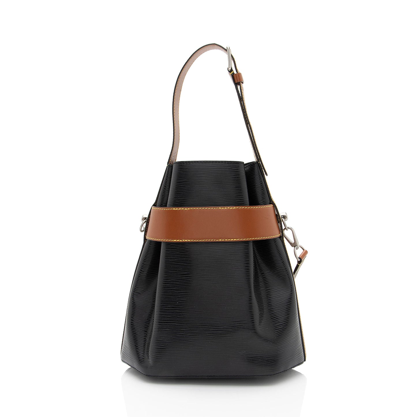 Louis Vuitton Epi Leather Twist Bucket Bag (SHF-6XRjK2)