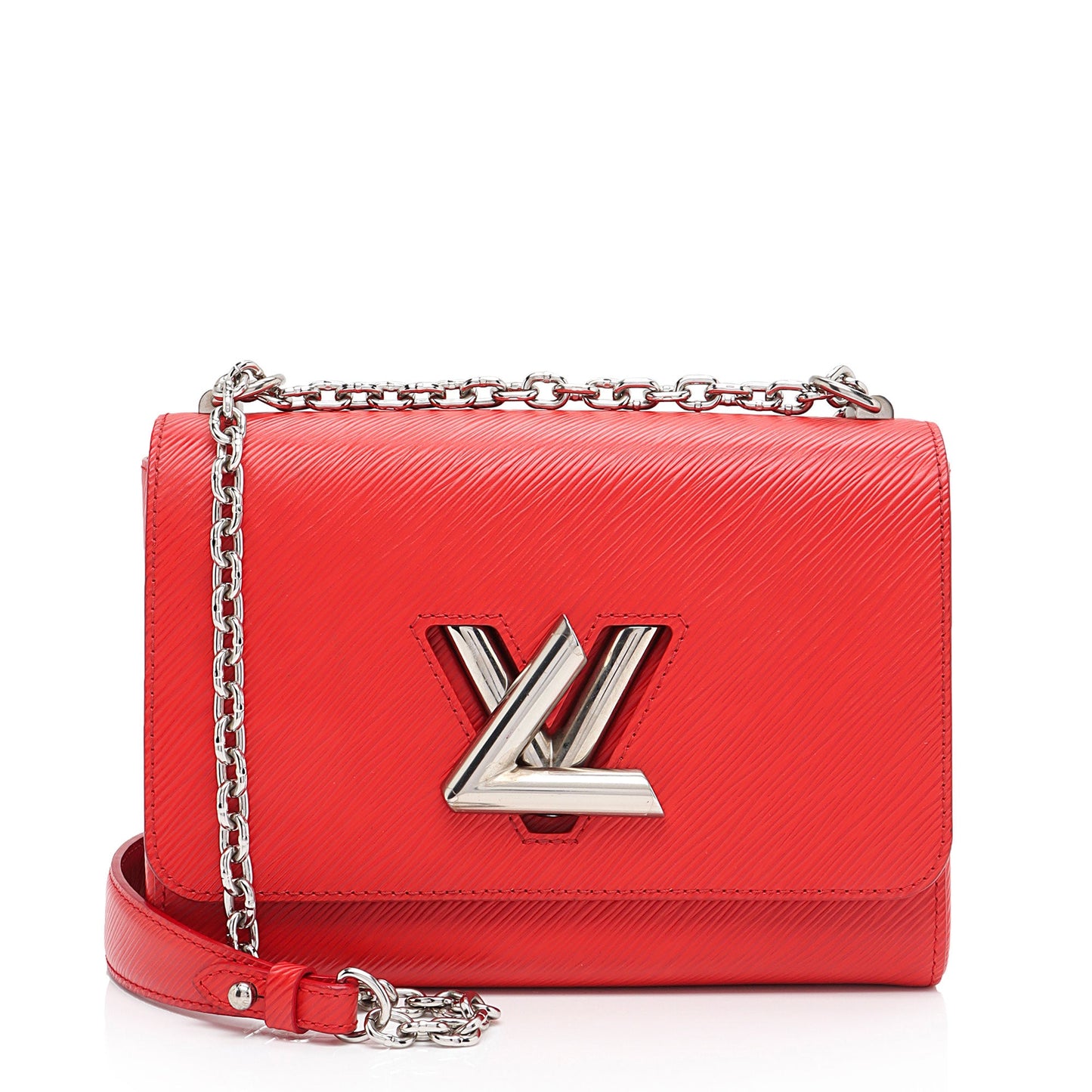 Louis Vuitton Epi Leather Twist MM Shoulder Bag (SHF-Di84Nn)