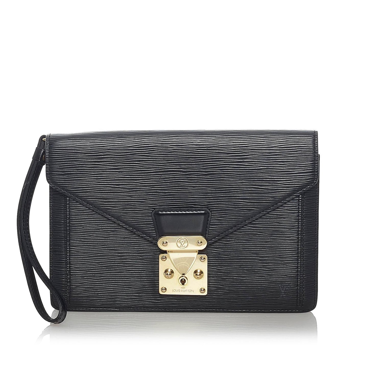 Louis Vuitton Epi Pochette Sellier Dragonne (SHG-32074)