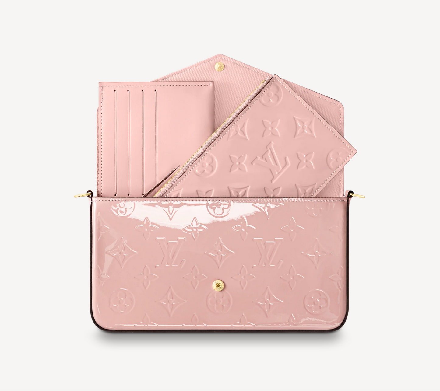 LOUIS VUITTON FÃLICIE MONOGRAM POCHETTE