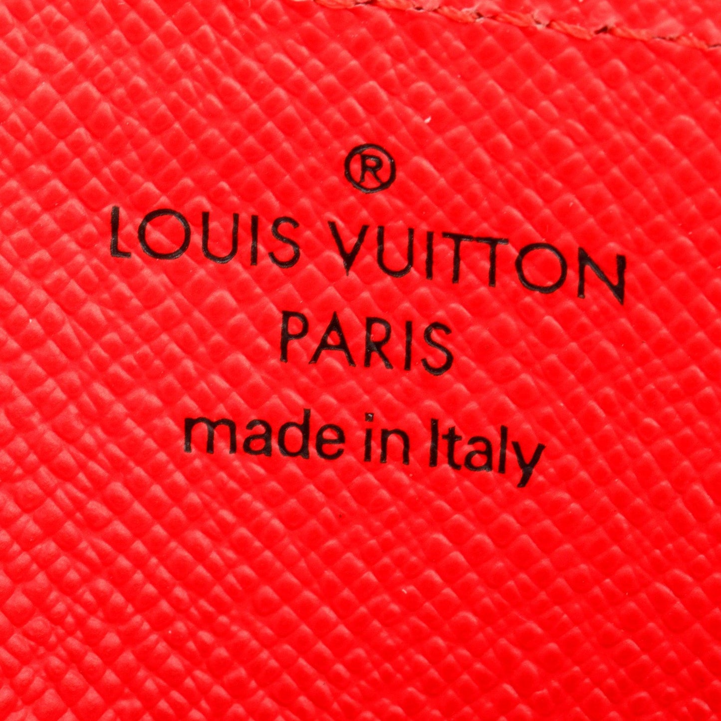 Louis Vuitton Fire Red Monogram & Taigarama Leather Coin Card Holder