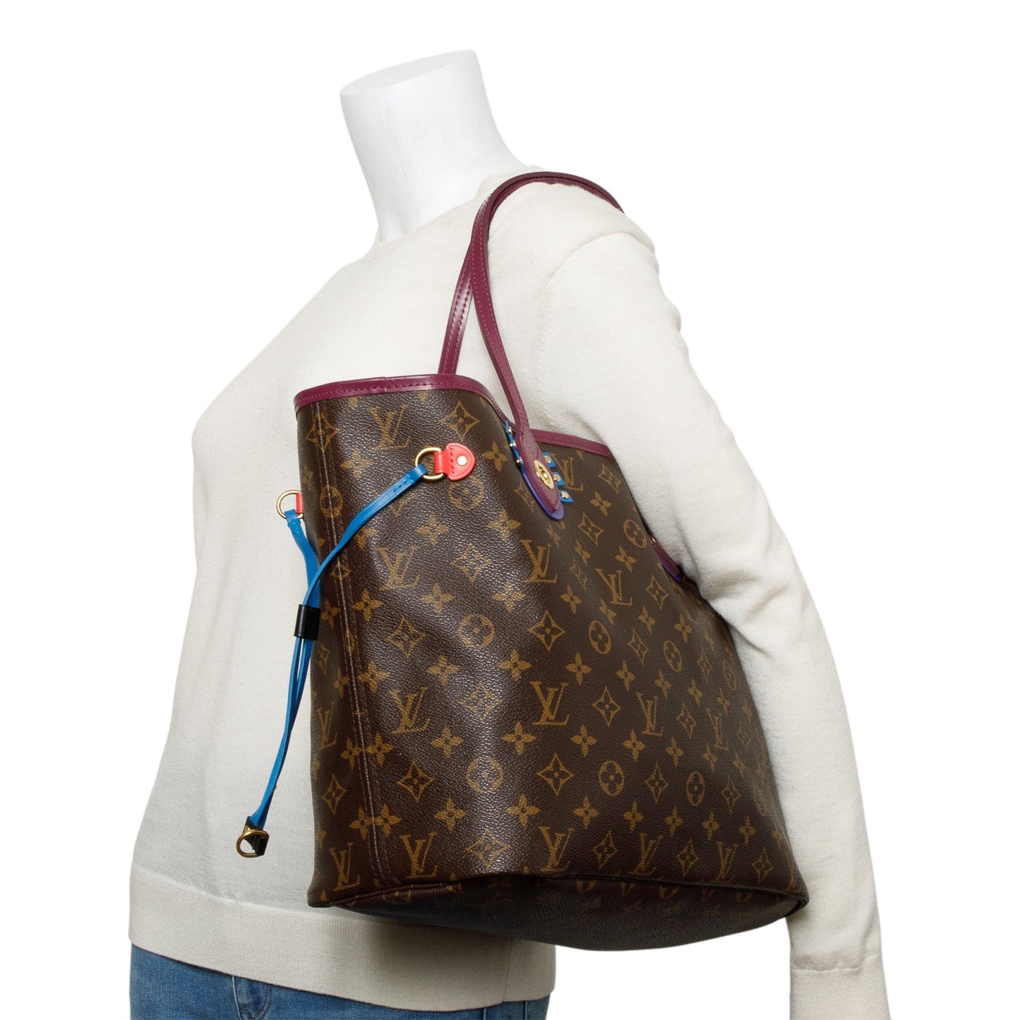 Louis Vuitton Flamingo Monogram Totem Neverfull MM
