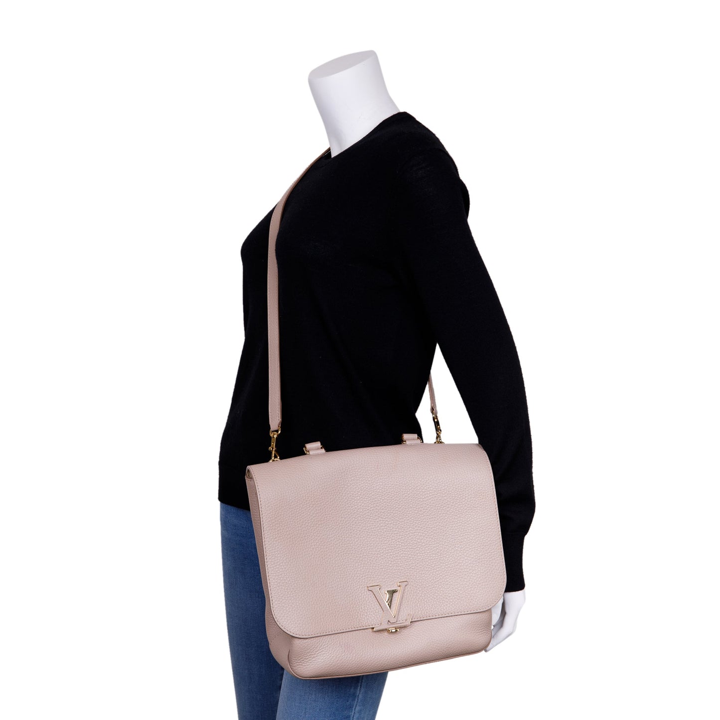 Louis Vuitton Galet Taurillon Leather Volta Bag