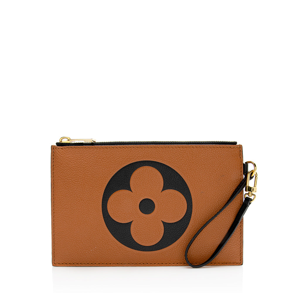 Louis Vuitton Giant Empreinte Leather Crafty Pochette (SHF-21851)