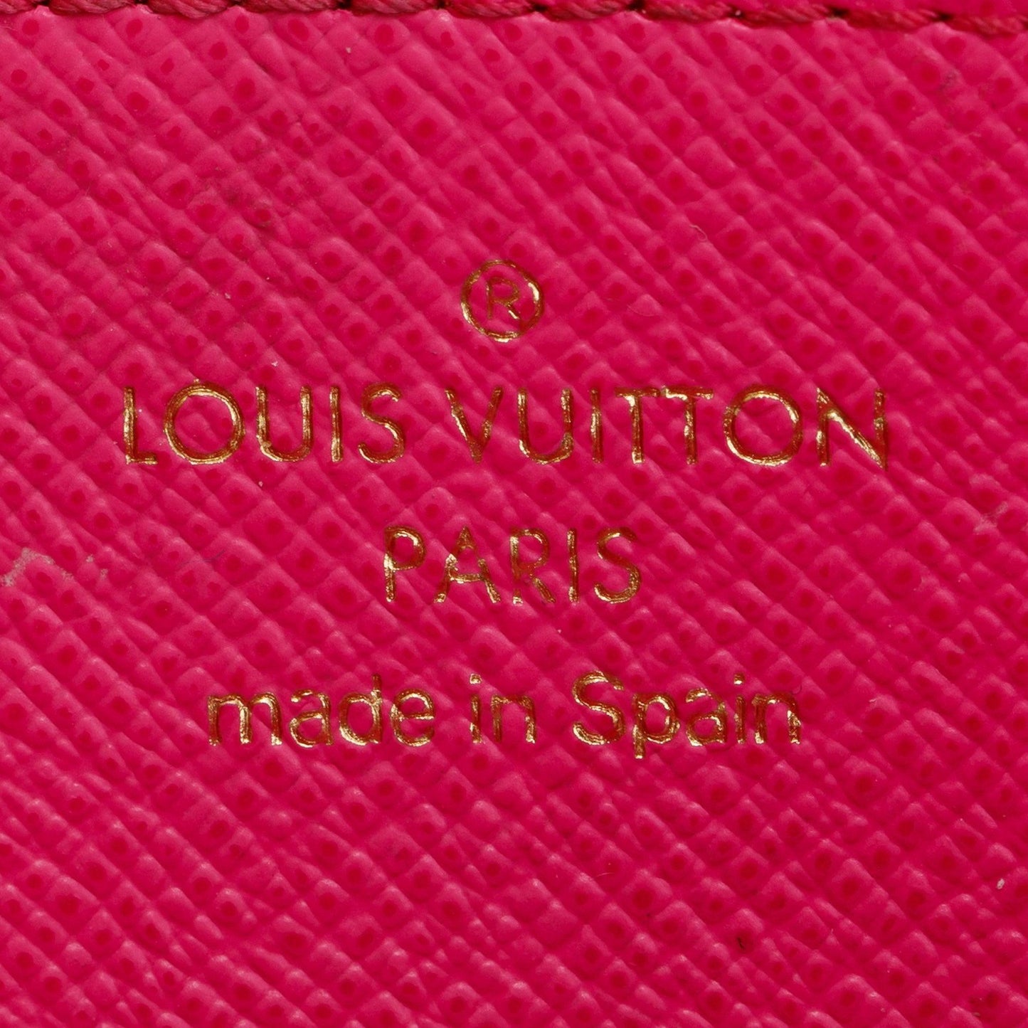 Louis Vuitton Giant Midnight Fuchsia Monogram Spring in the City Zippy Wallet