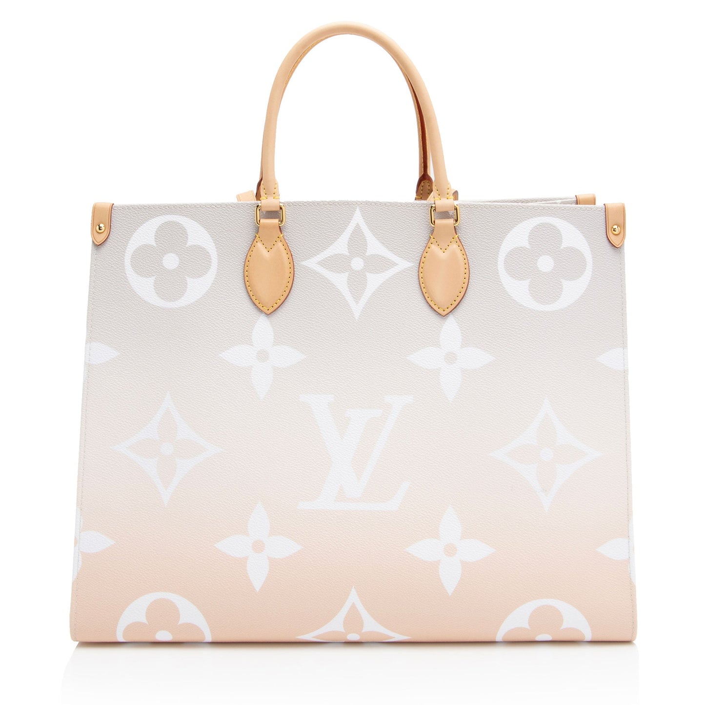 Louis Vuitton Giant Monogram Canvas By The Pool Onthego GM Tote (SHF-wxw5Qi)