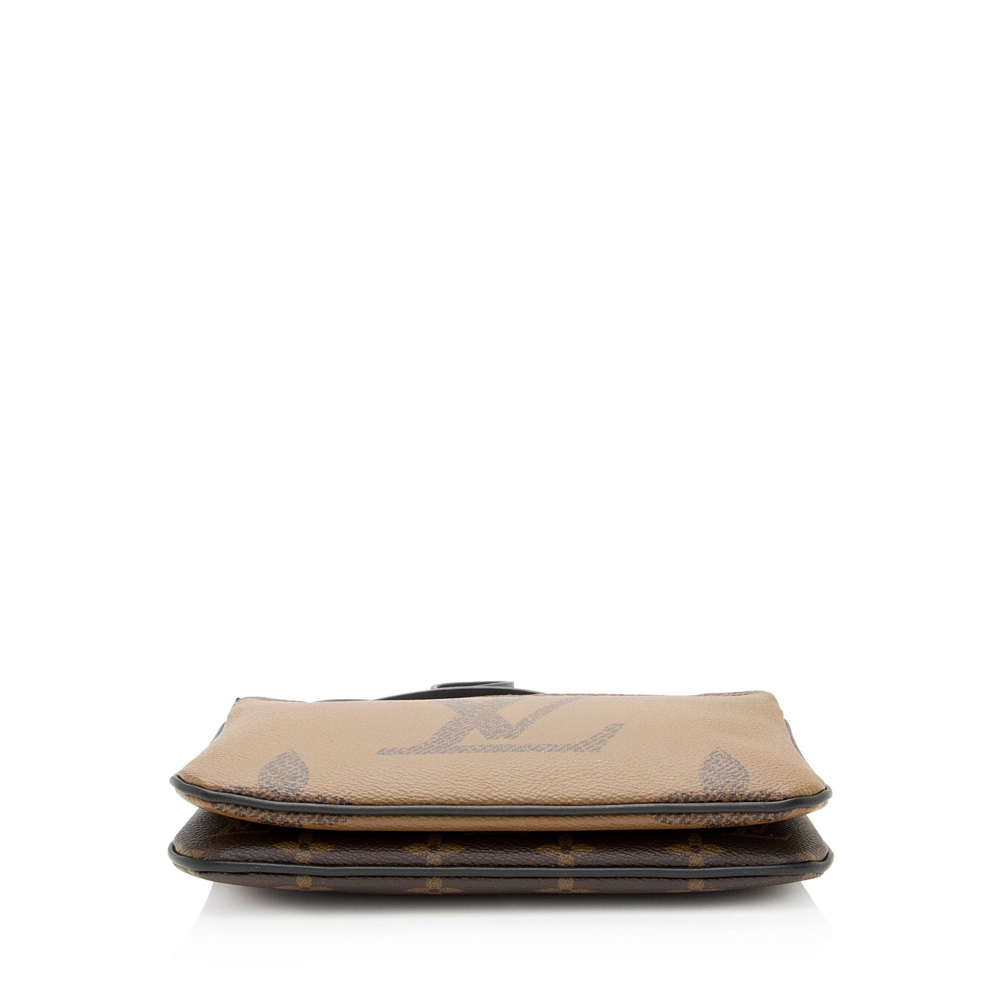Louis Vuitton Giant Monogram Canvas Double Zip Pochette (SHF-qlqavz)
