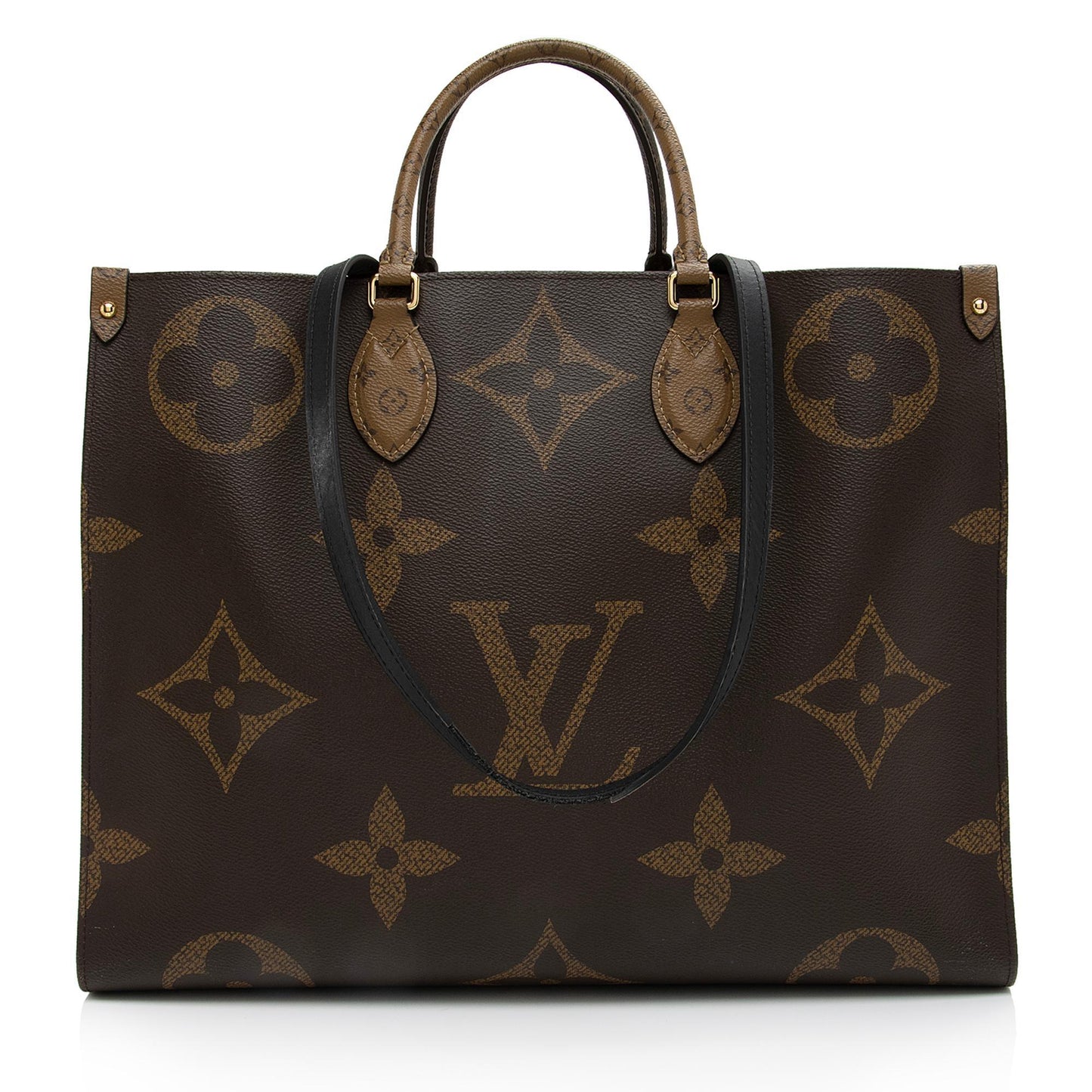 Louis Vuitton Giant Monogram Canvas Onthego GM Tote (SHF-Ci0QvZ)