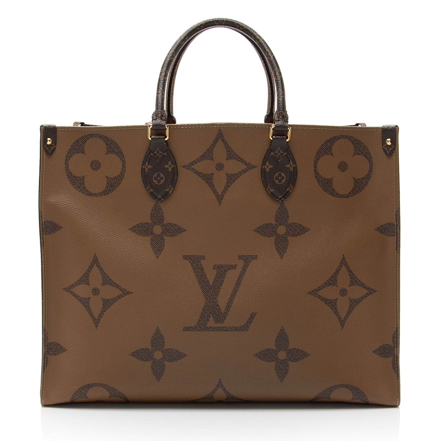 Louis Vuitton Giant Monogram Canvas Onthego GM Tote (SHF-9pZ7RF)